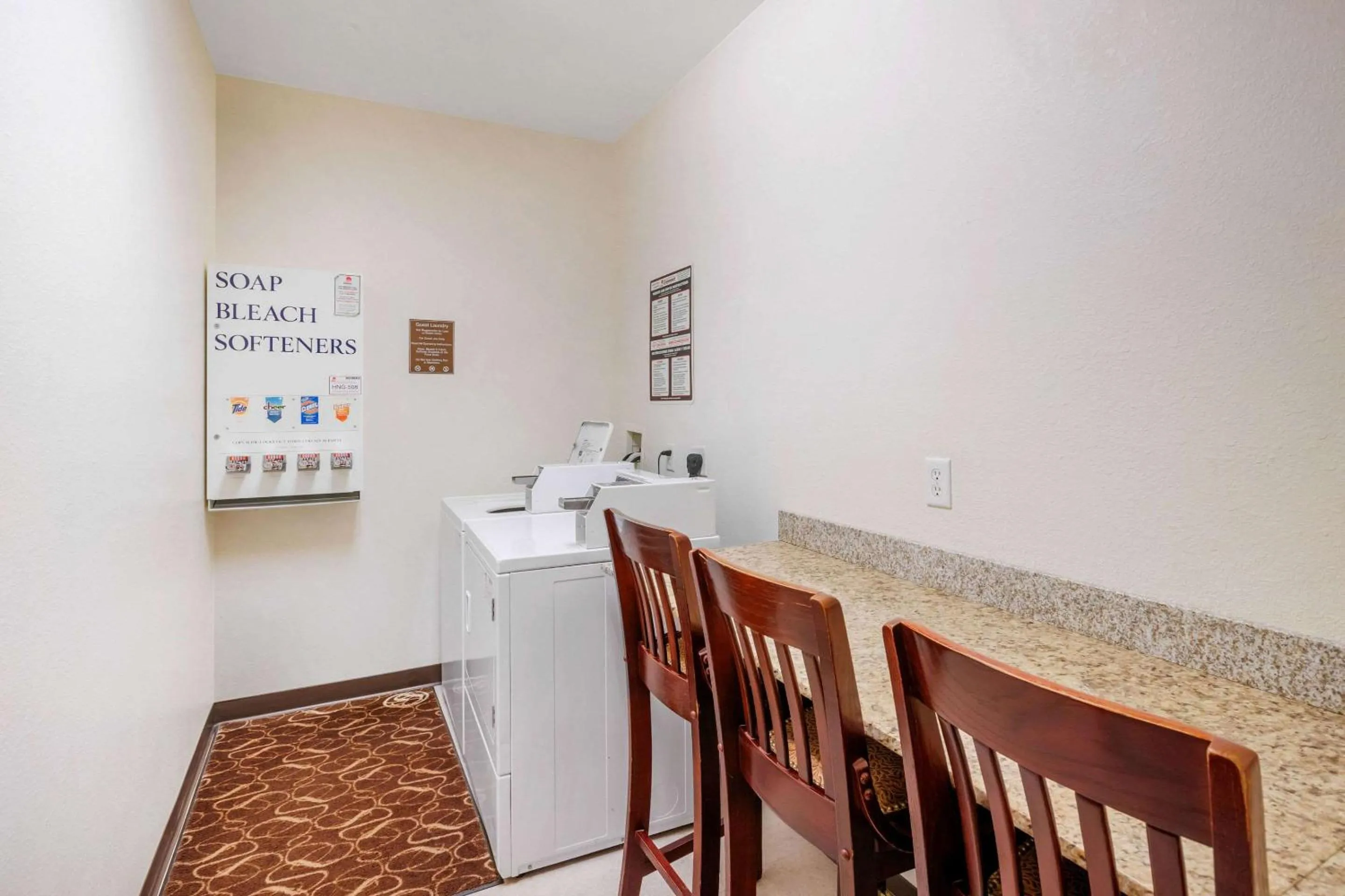 On site in Comfort Suites Burlington