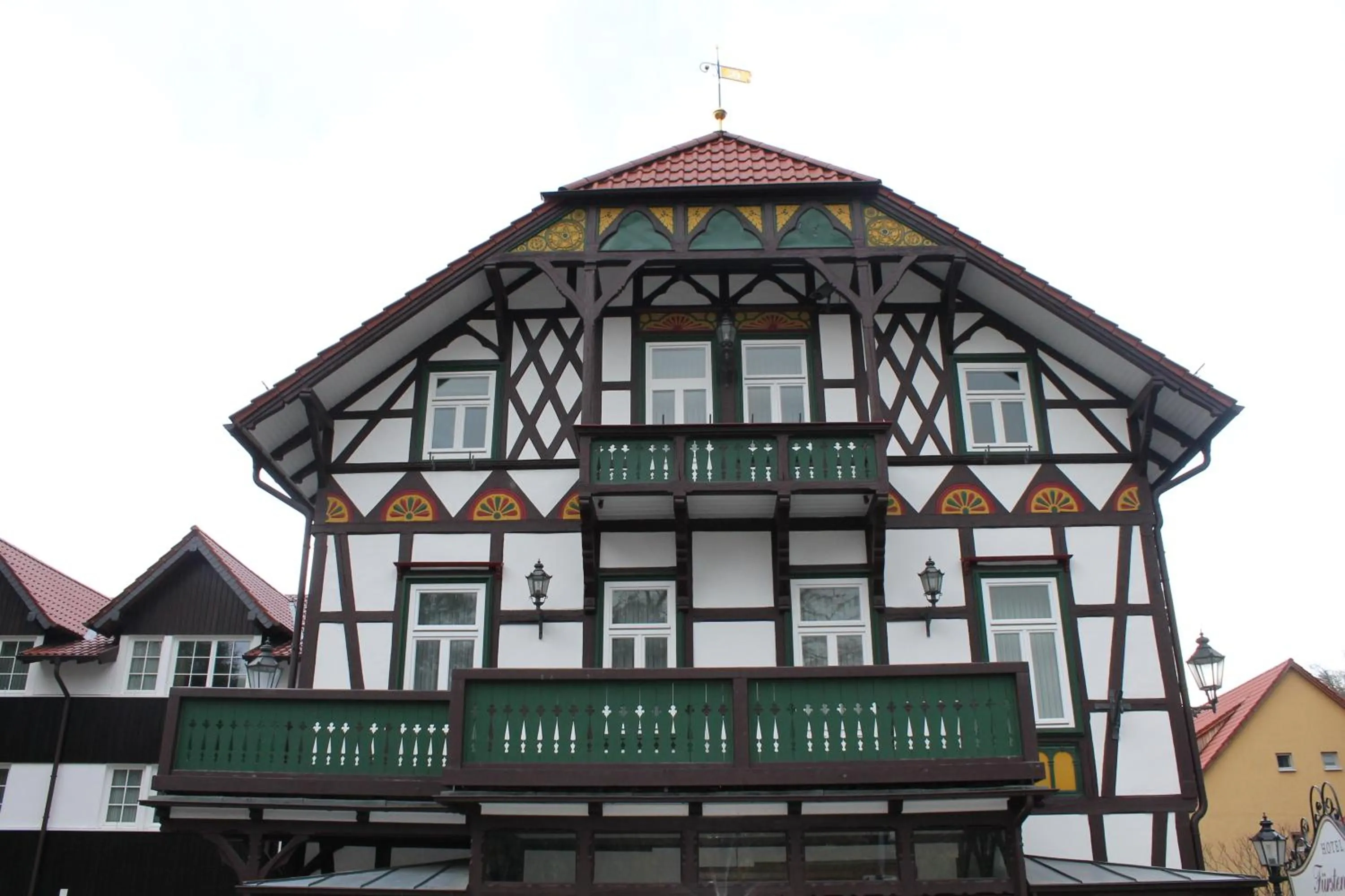 Property building in Fürstenhof Wernigerode Garni