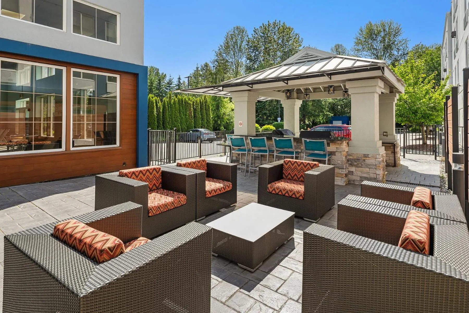 Balcony/Terrace in Hampton Inn & Suites Seattle North/Lynnwood