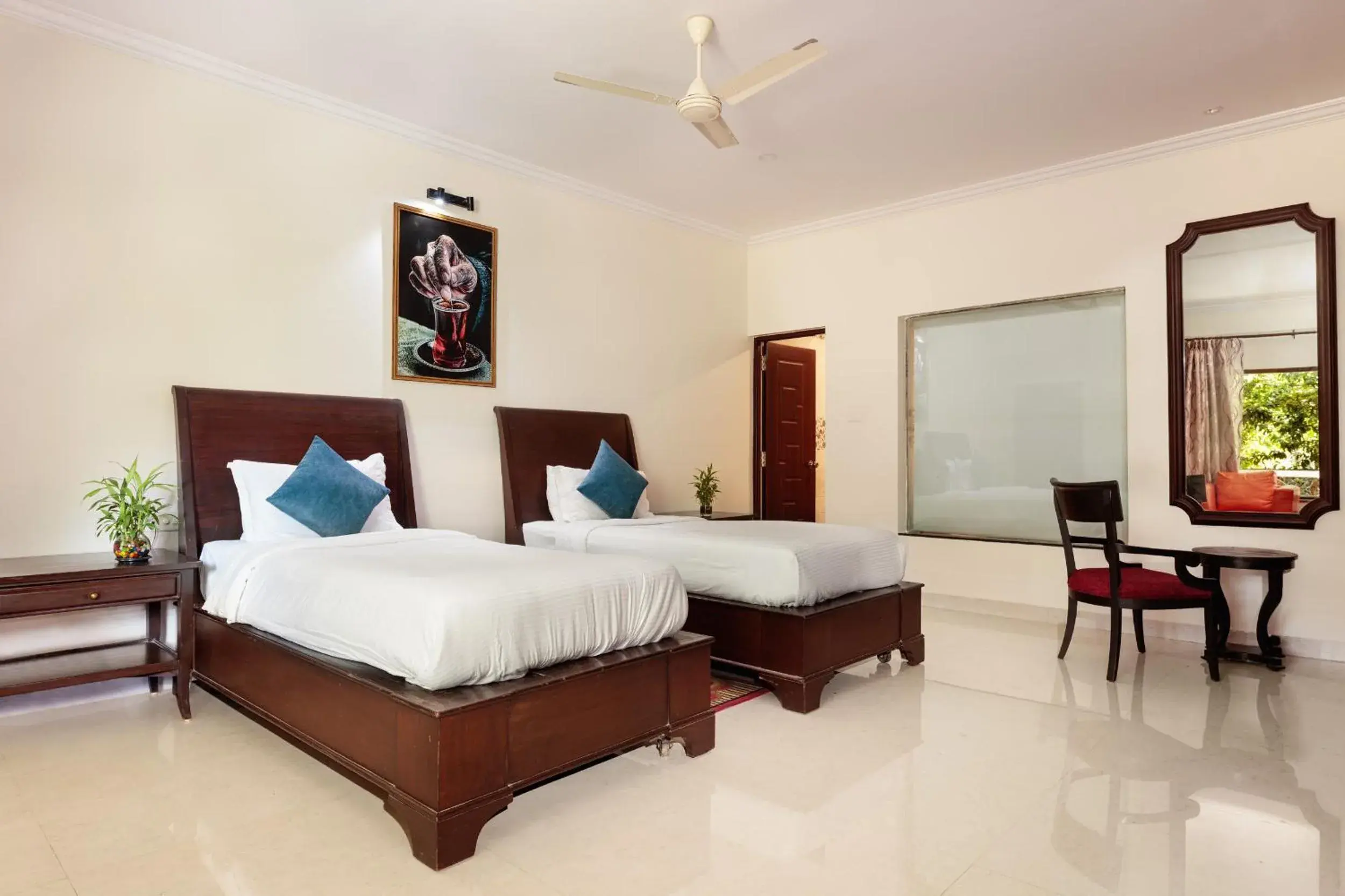 Deluxe Twin Room in Wild Berry Resort Agonda Deluxe Twin Room in Wild Berry Resort Agonda