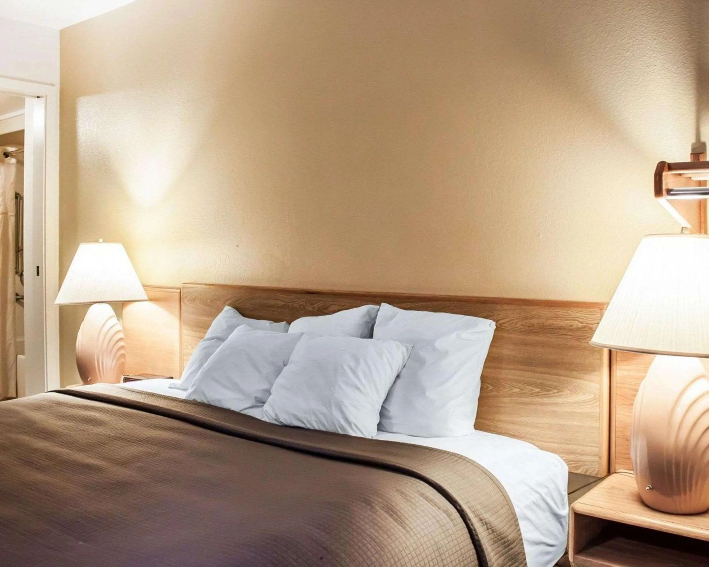 Bed in Rodeway Inn Boise Airport