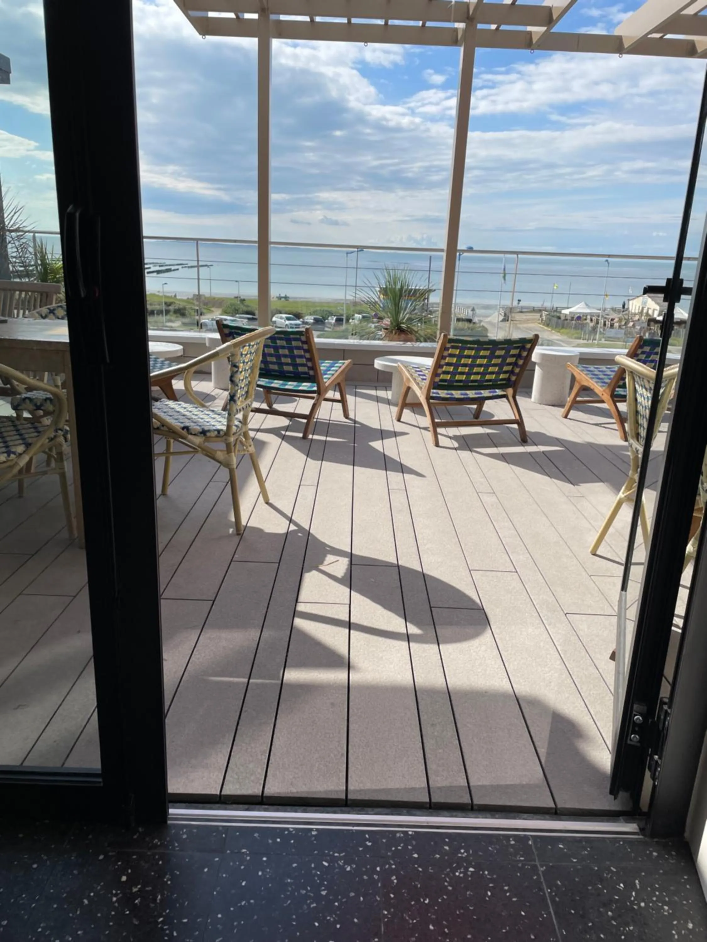 Patio in Le Relais des Iles