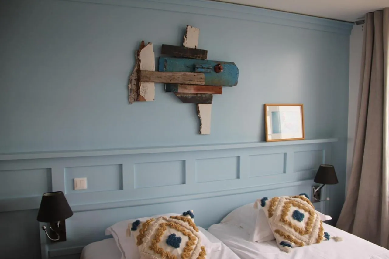 Bed in Le Relais des Iles