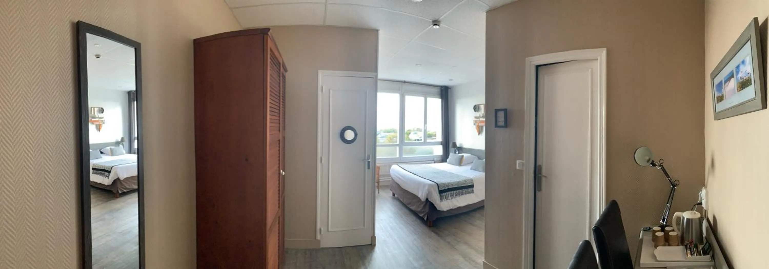 Bed in Le Relais des Iles