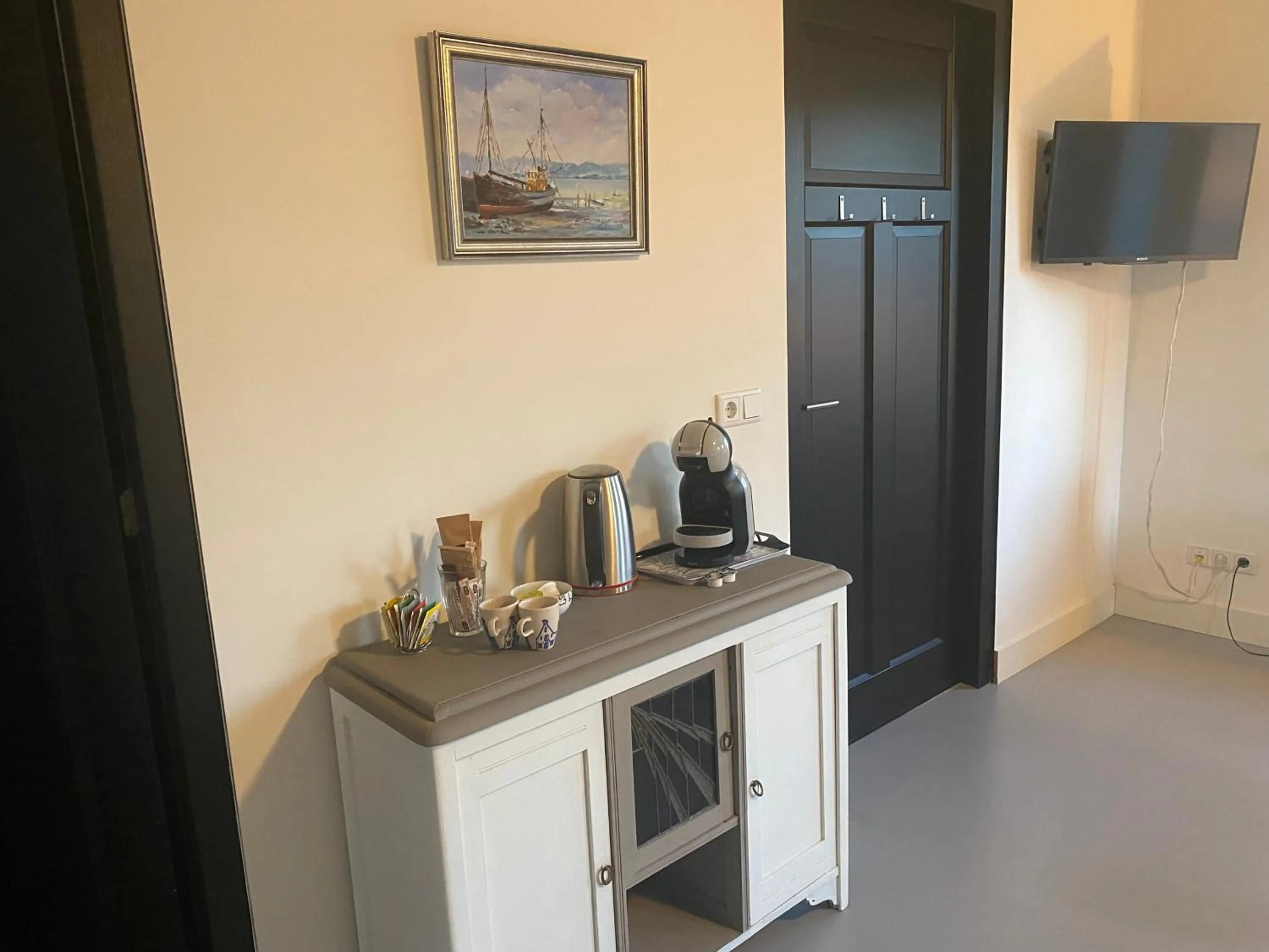 Coffee/tea facilities in B&B Boerderij De Vaete - Duurzaam genieten in de zak van Zuid-Beveland