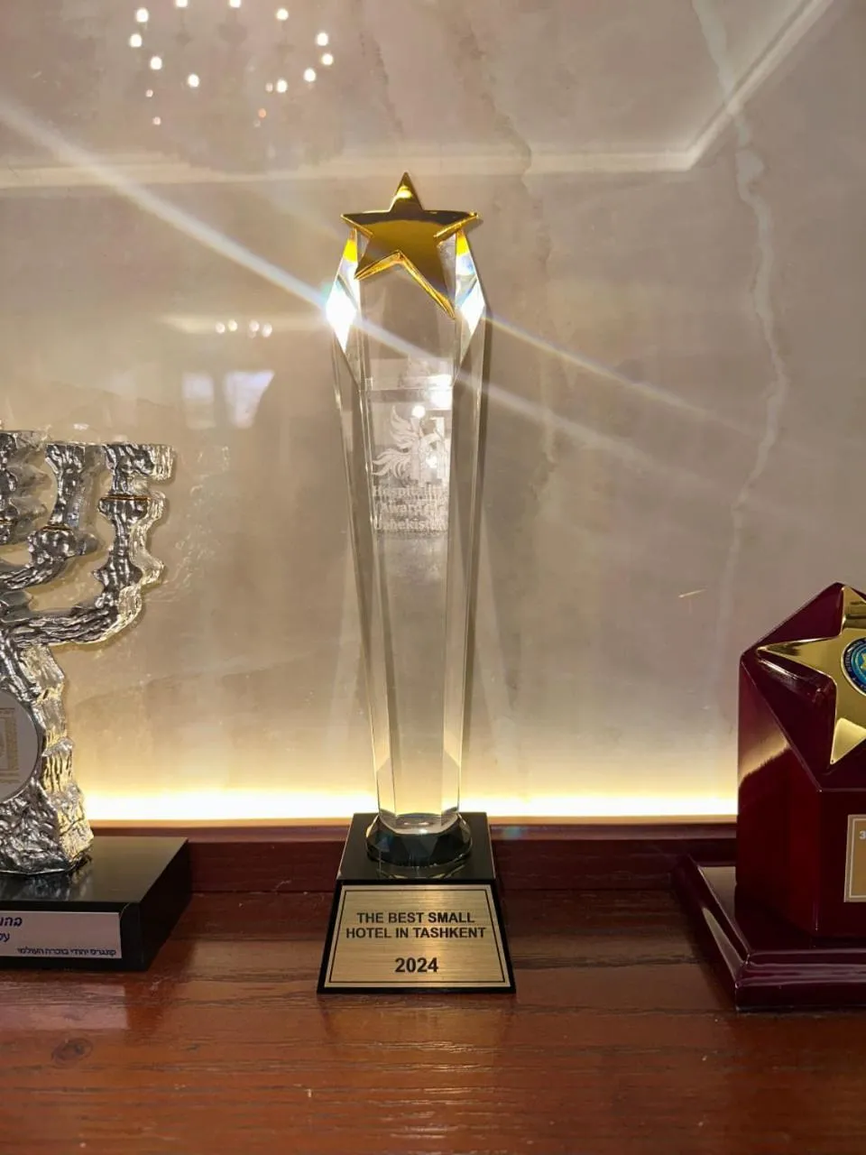 Certificate/Award in Praga Hotel