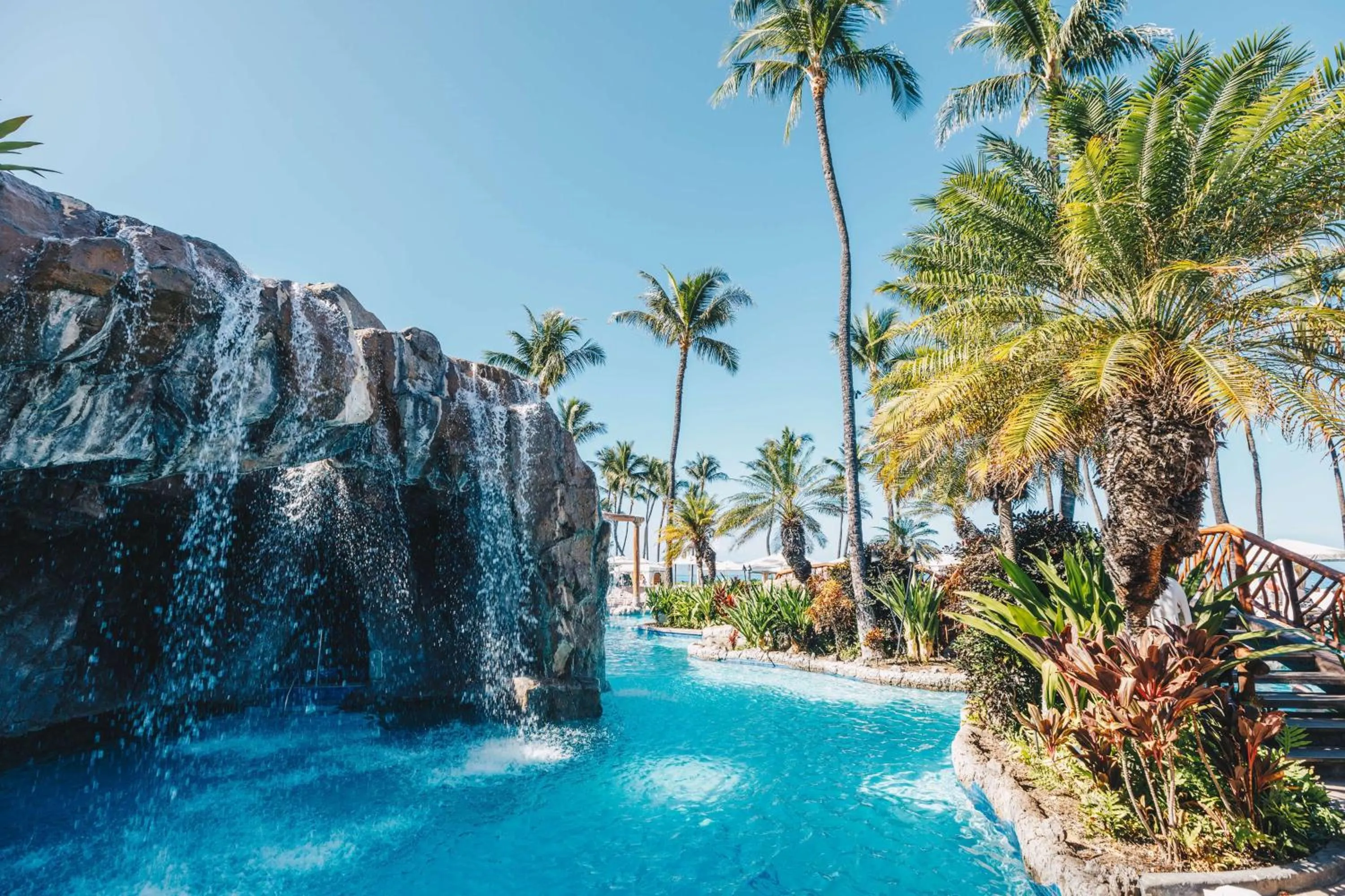 Pool view in Grand Wailea Resort Hotel & Spa, A Waldorf Astoria Resort