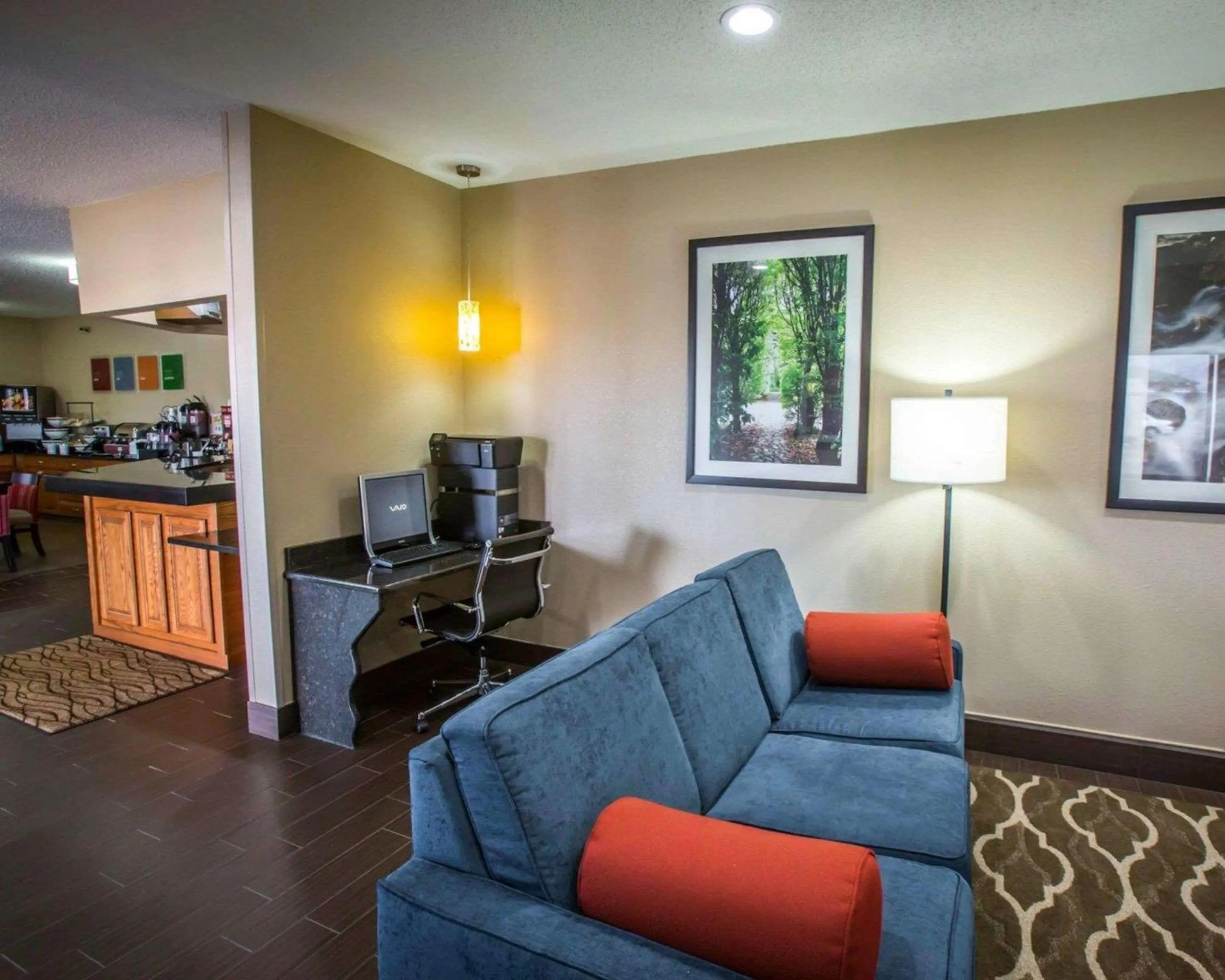 On site in Comfort Inn Morris I-80