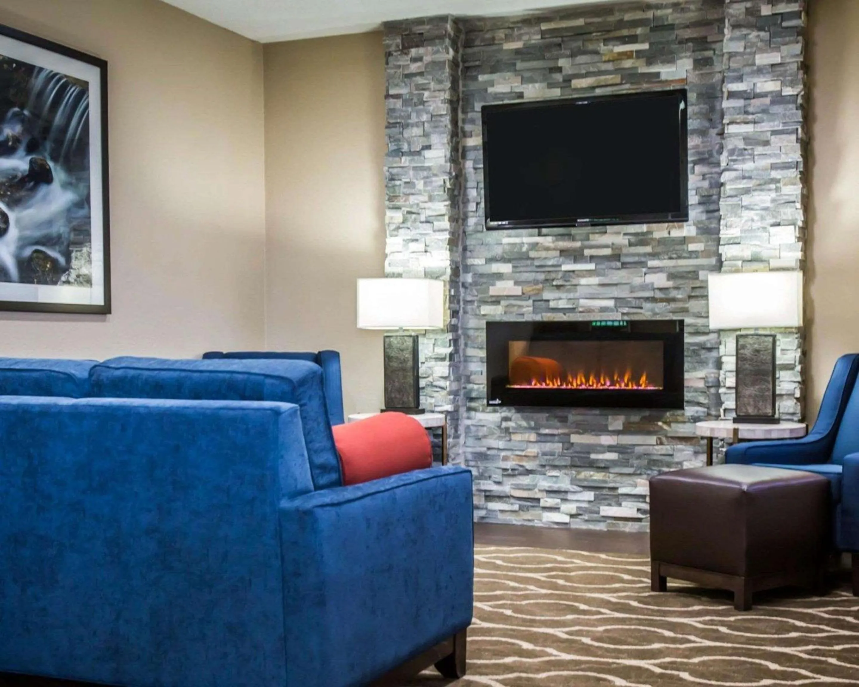 Lobby or reception in Comfort Inn Morris I-80