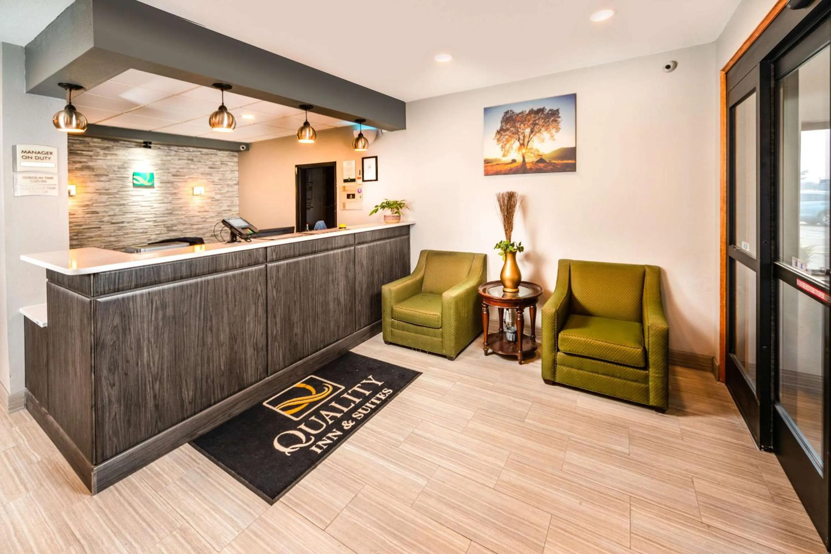 Lobby or reception in Quality Inn & Suites Danville East