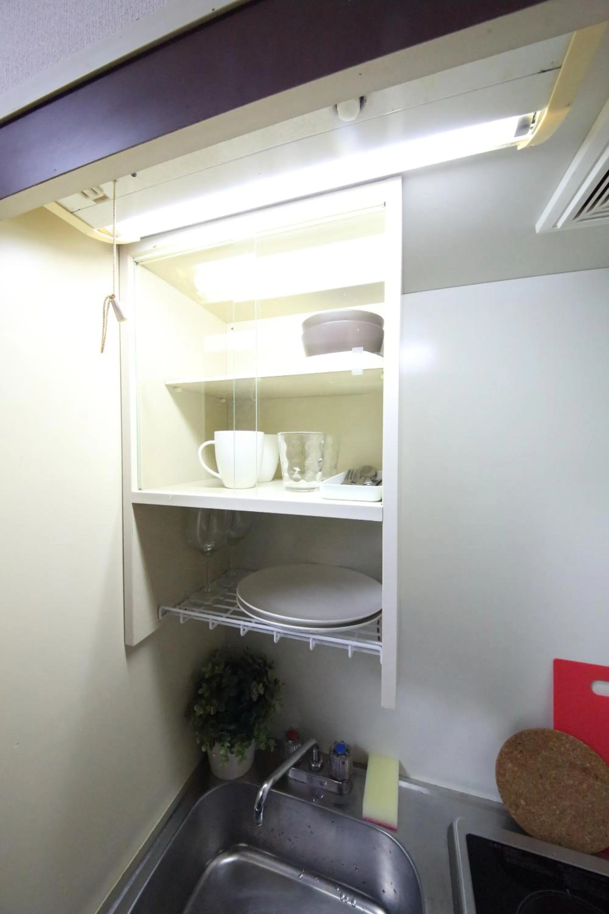 Kitchen or kitchenette, Bed in Exsaison Shirokita 307