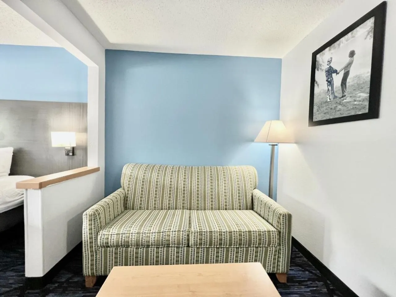 Seating area in AmericInn by Wyndham Quincy