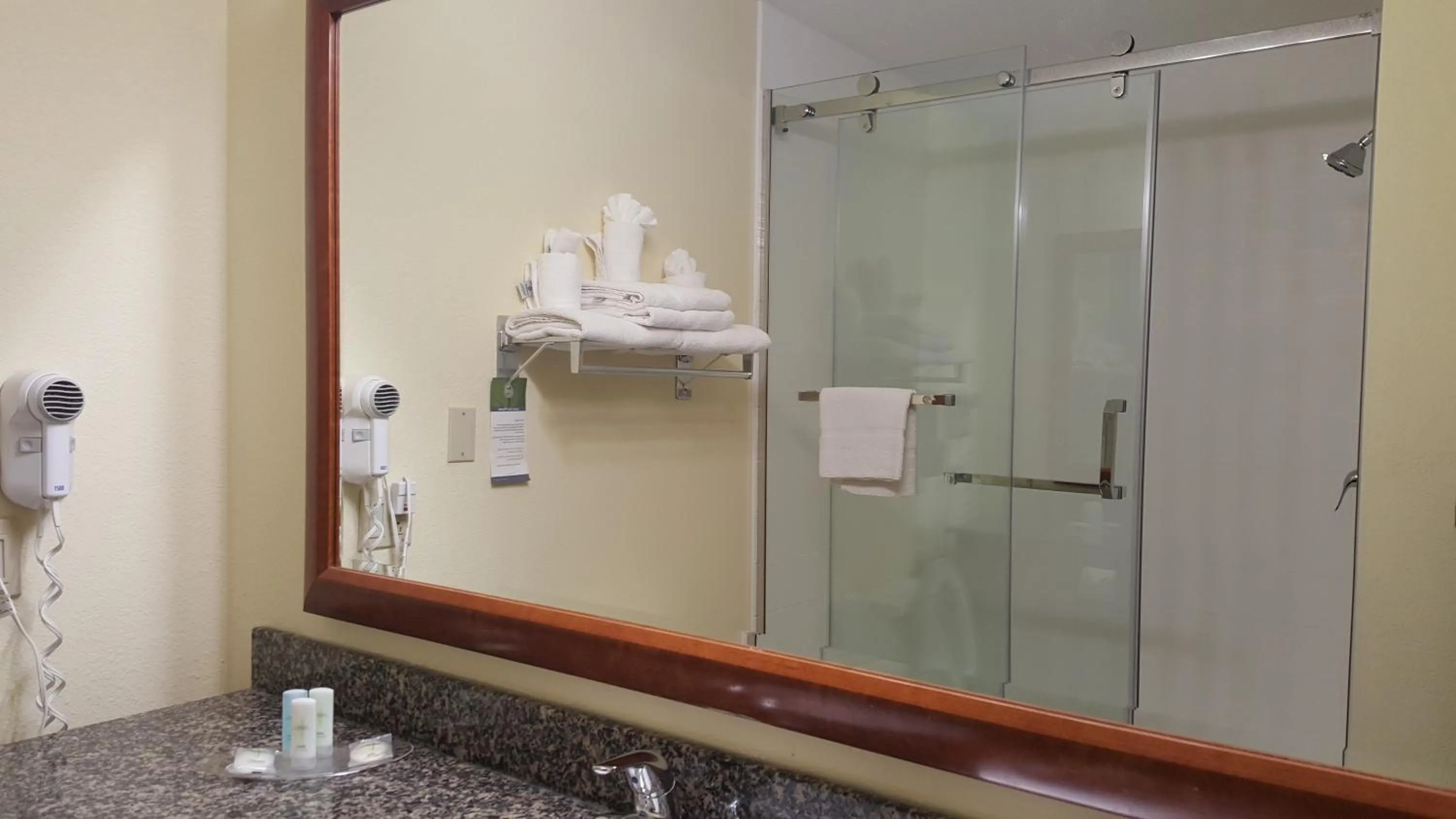 Shower in Baymont by Wyndham Marion