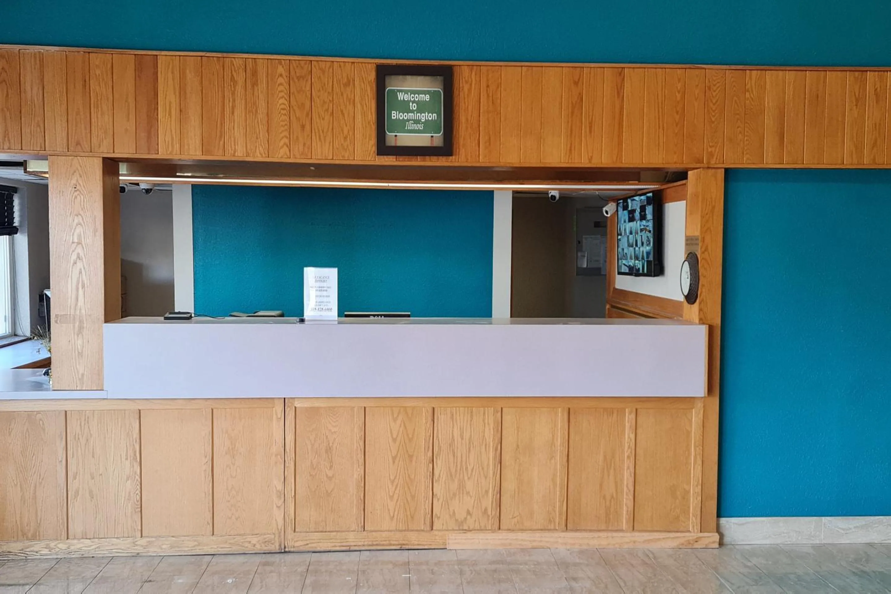 Lobby or reception in Rodeway Inn