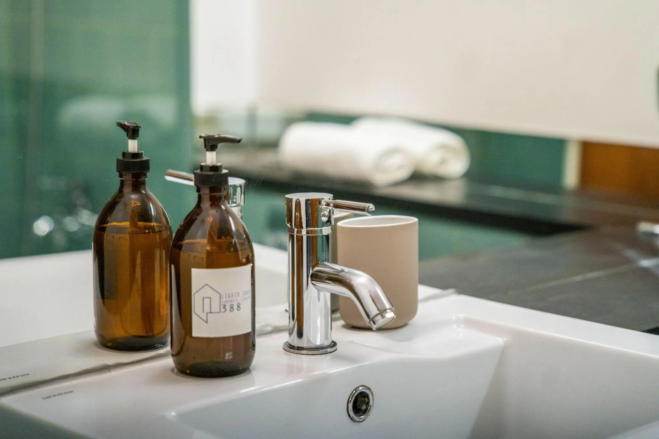 Bed in Firmeza388 Charming Flats - Comfort & Privacy with 2 Bedrooms