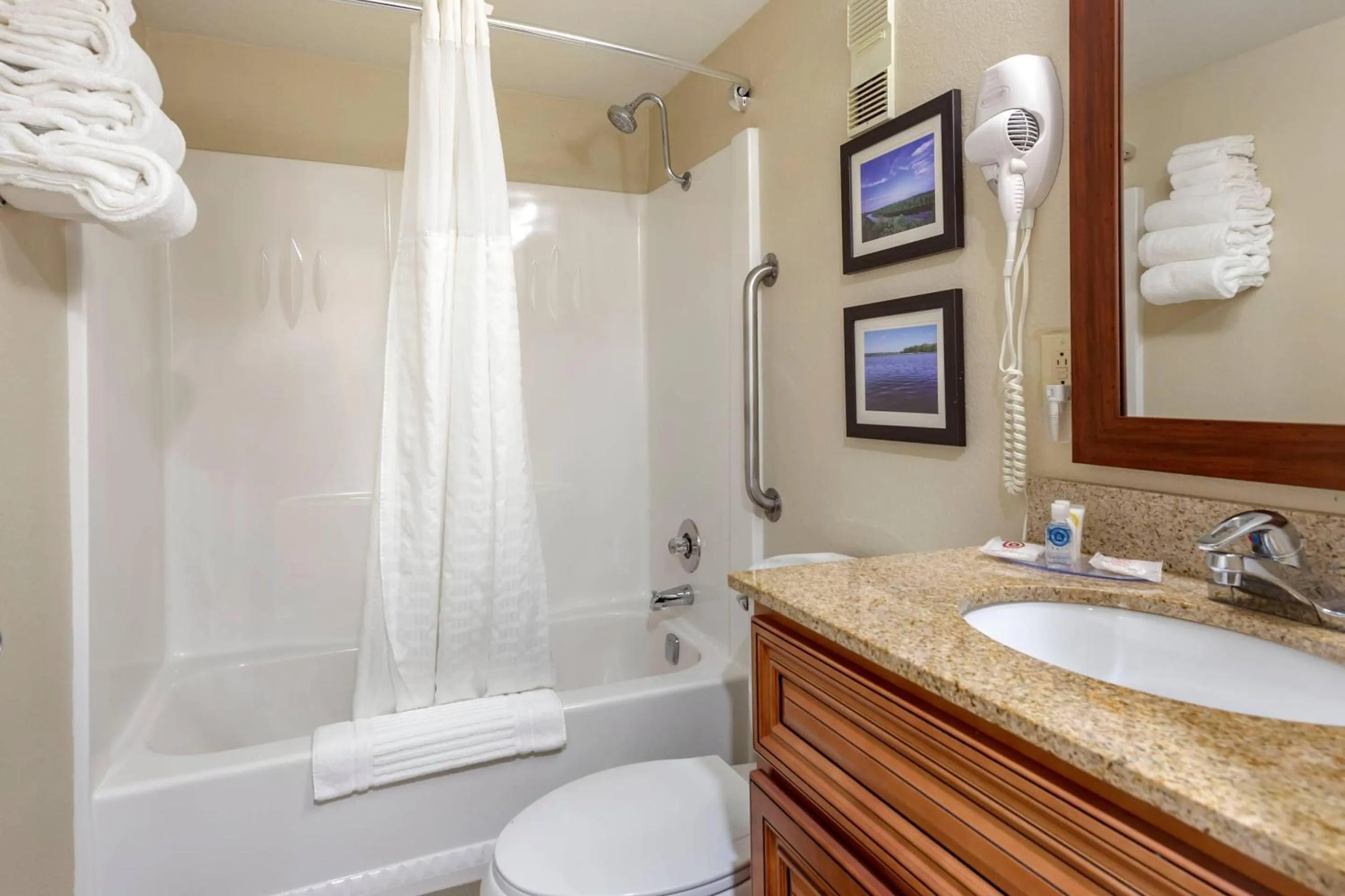 Bedroom in Comfort Inn & Suites Rochelle - DeKalb