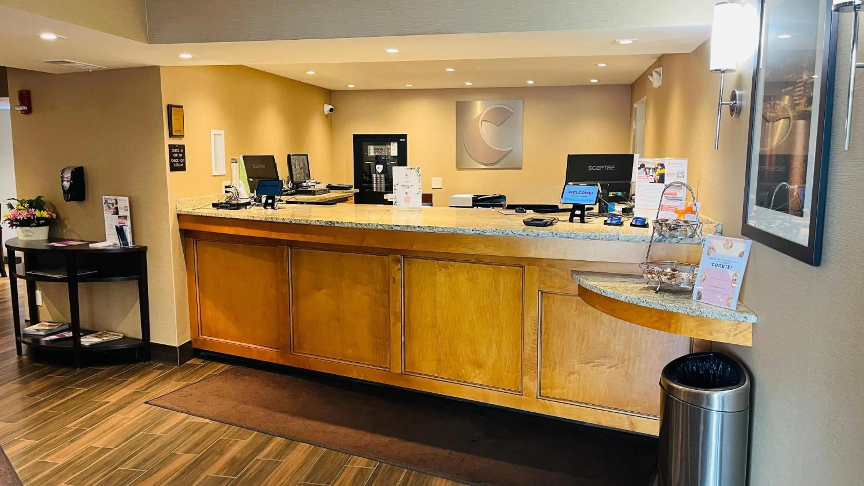 Lobby or reception in Comfort Inn & Suites Rochelle - DeKalb