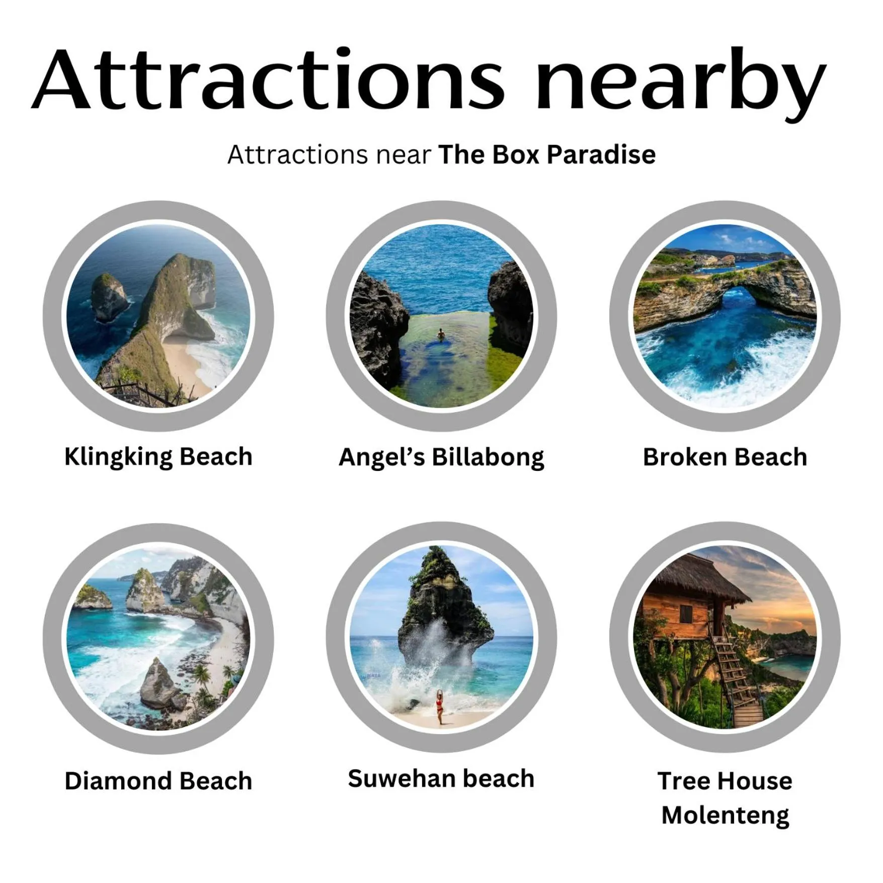 Activities in The Box Paradise Cottage