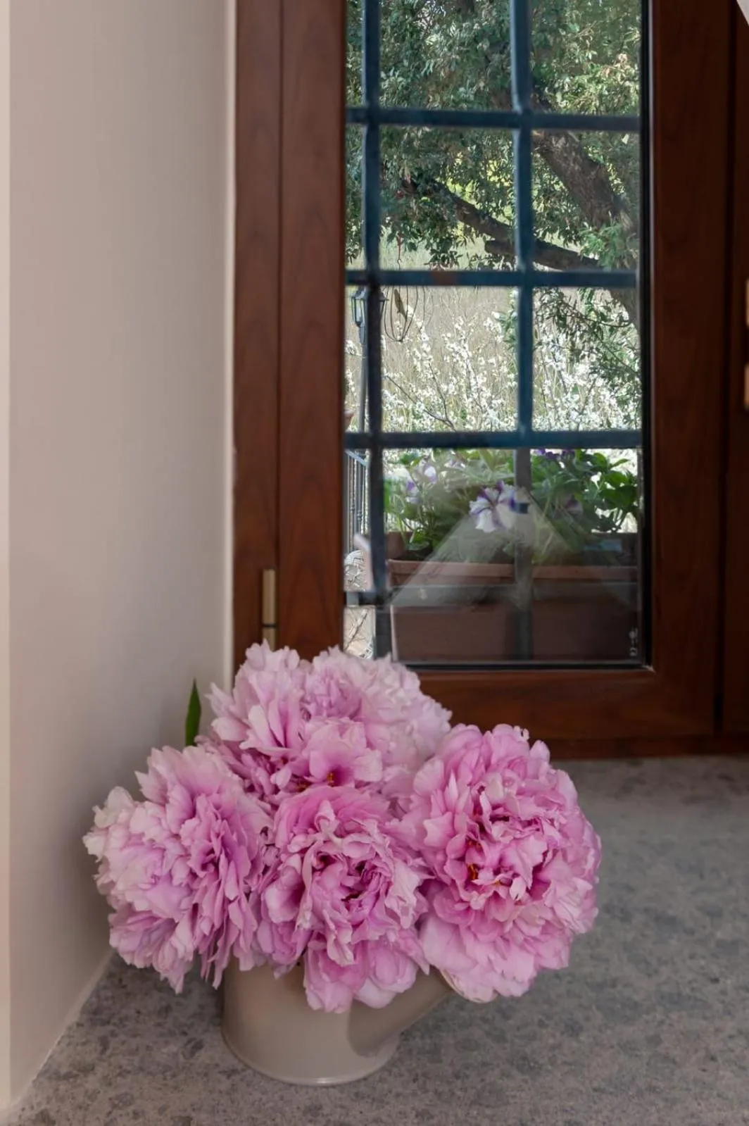 Garden view in B&B IL CASALETTO