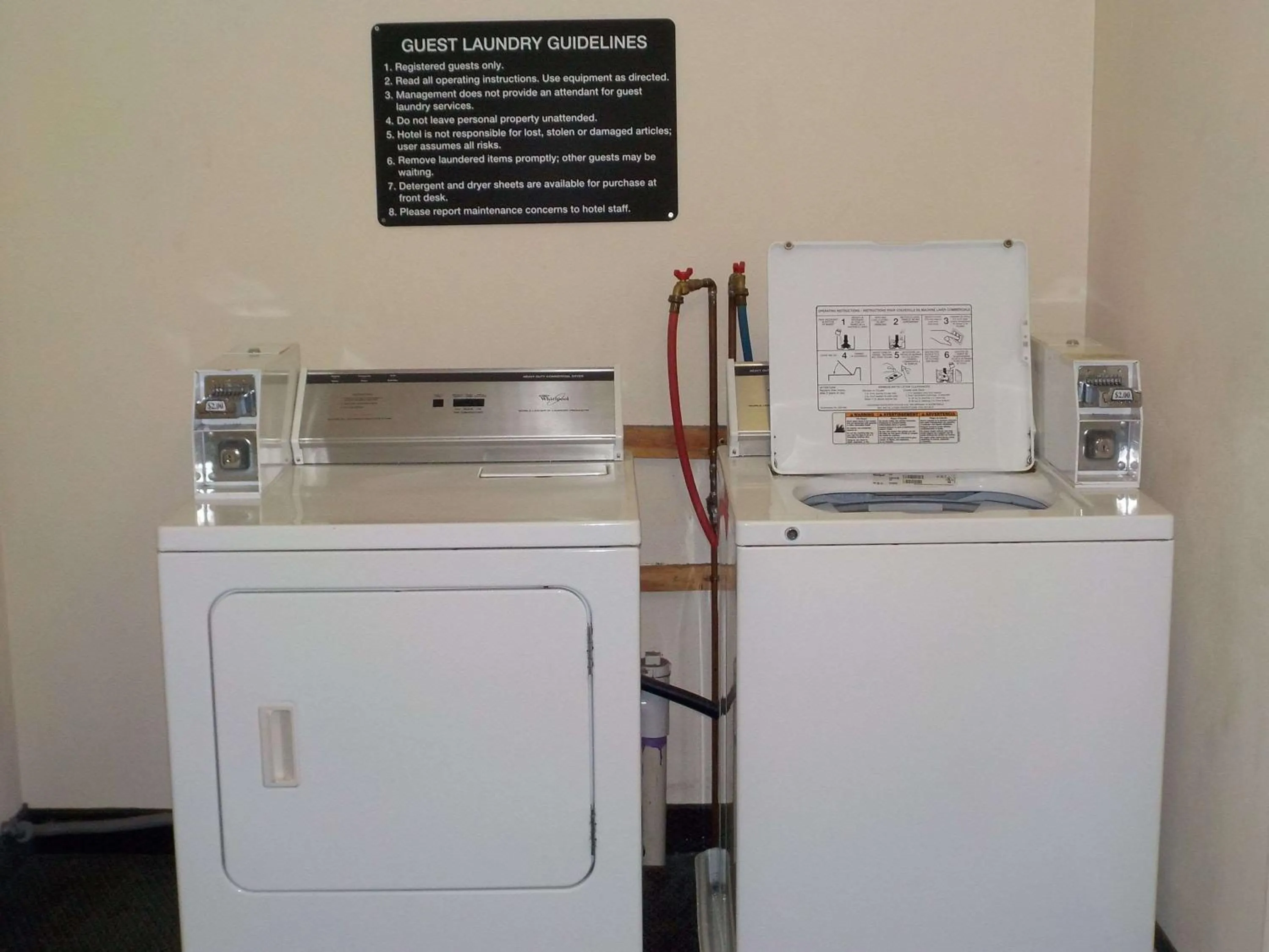 On site in SureStay Hotel by Best Western Greenville