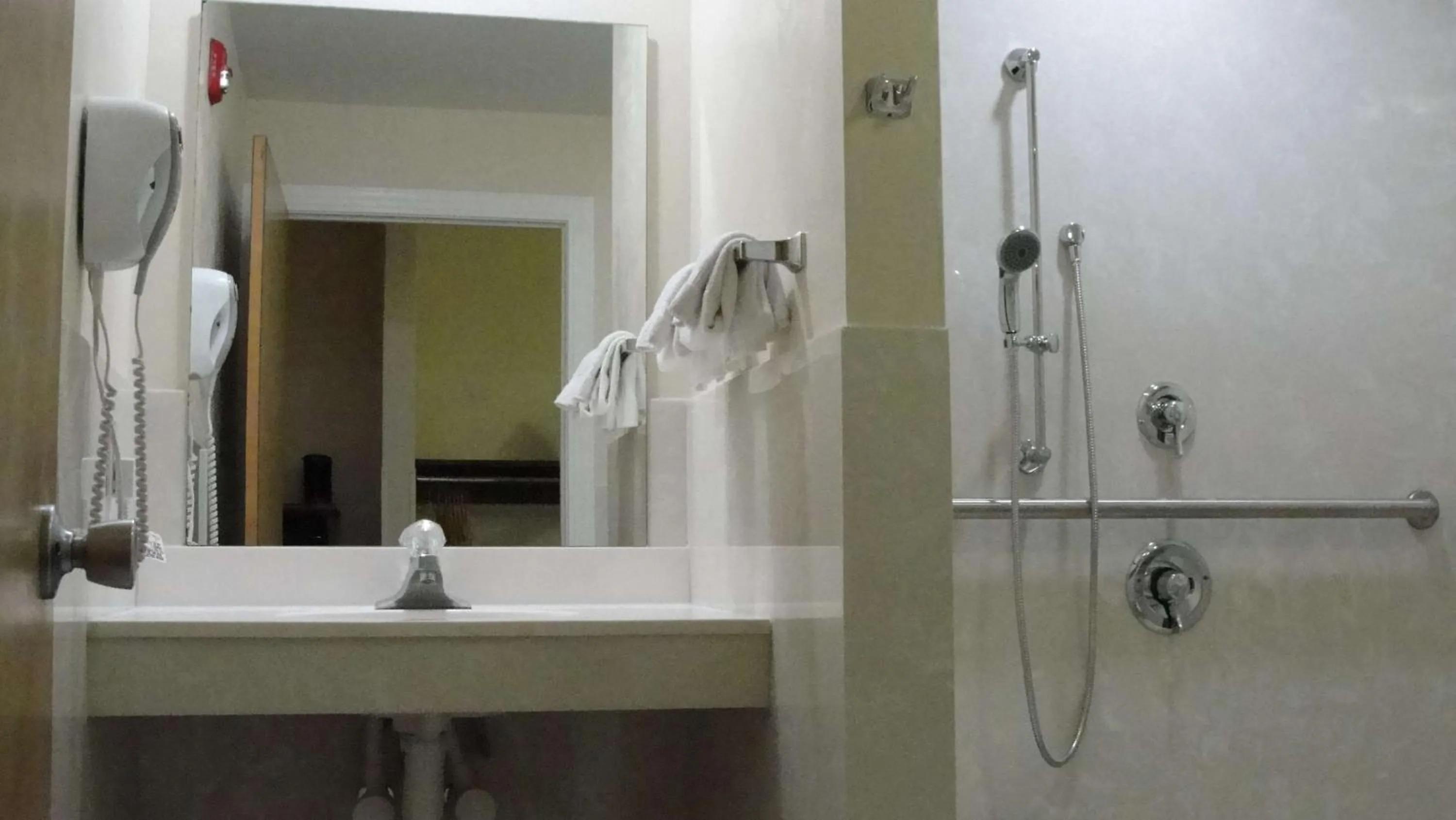 Bathroom in SureStay Hotel by Best Western Greenville