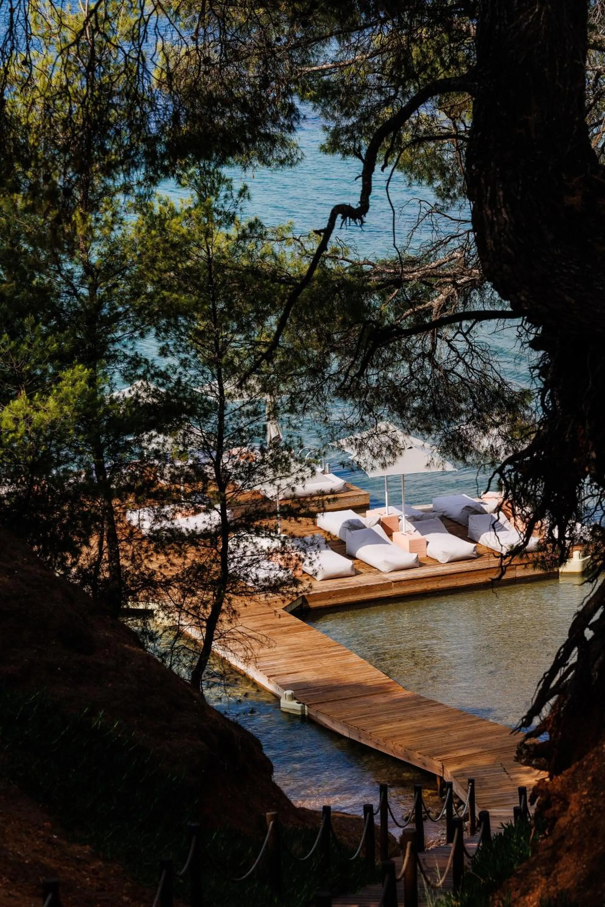 Beach in Amantes Villas and Suites