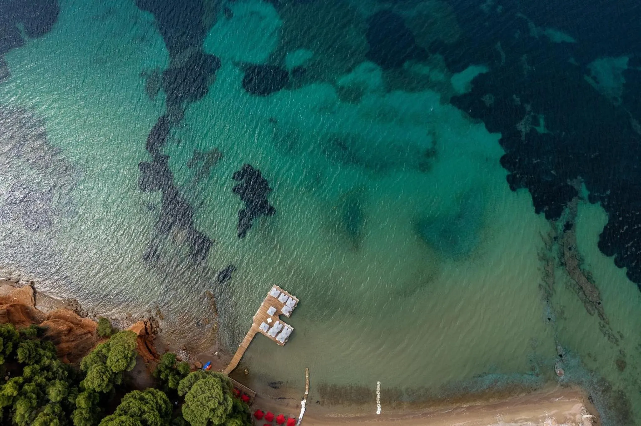 Beach in Amantes Villas and Suites