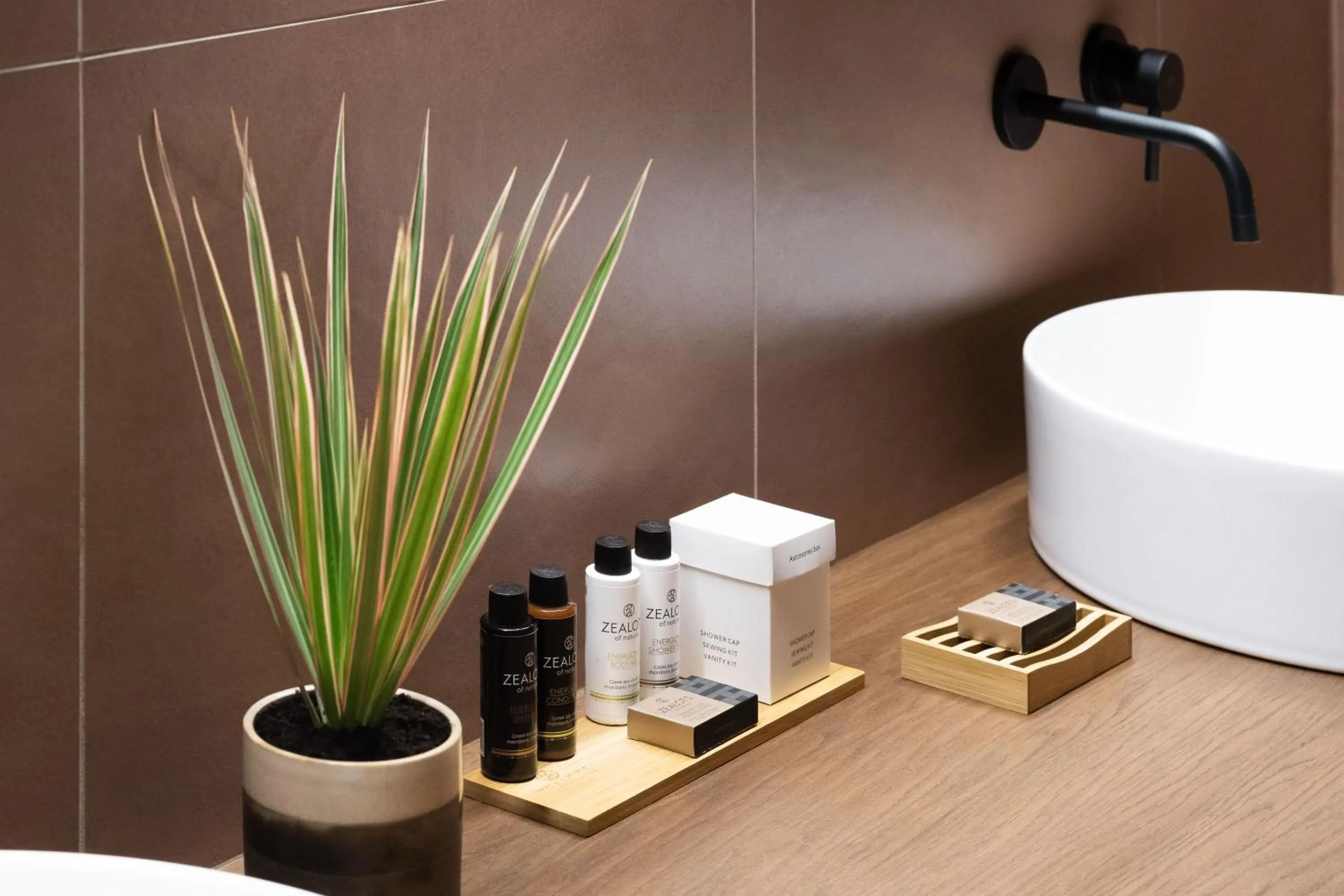 Bathroom in Amantes Villas and Suites