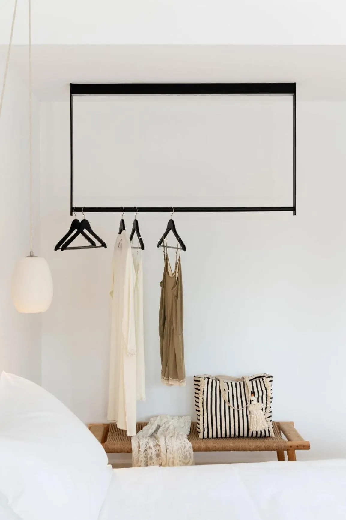 Decorative detail, Bed in Amantes Villas and Suites