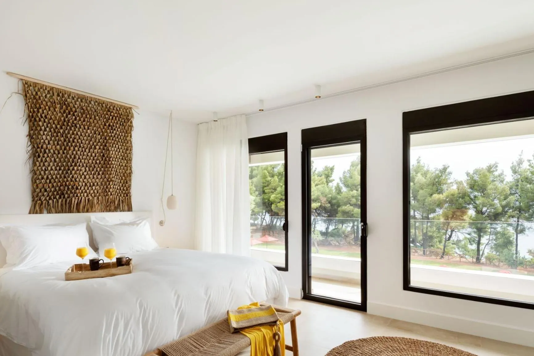 Bedroom, Bed in Amantes Villas and Suites