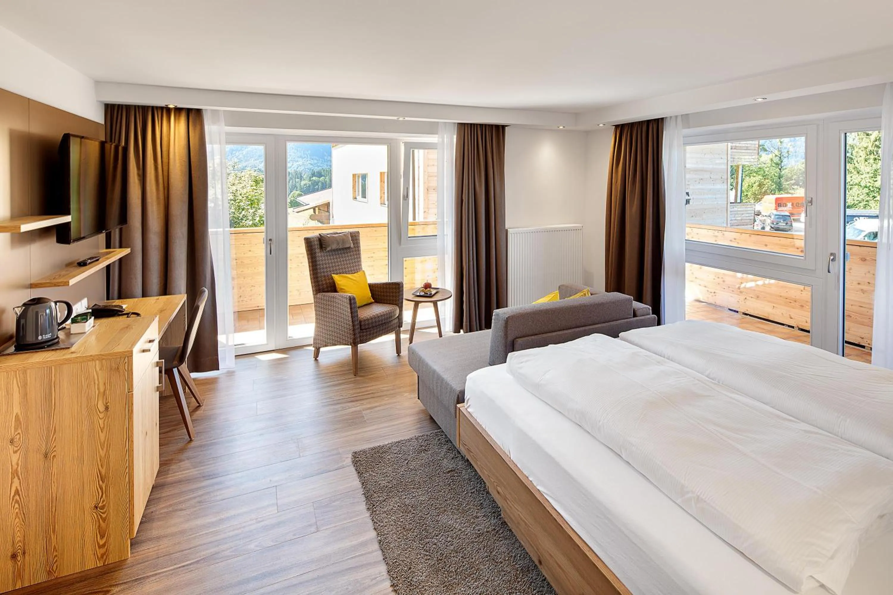 Photo of the whole room, Bed in Hotel Kühberg