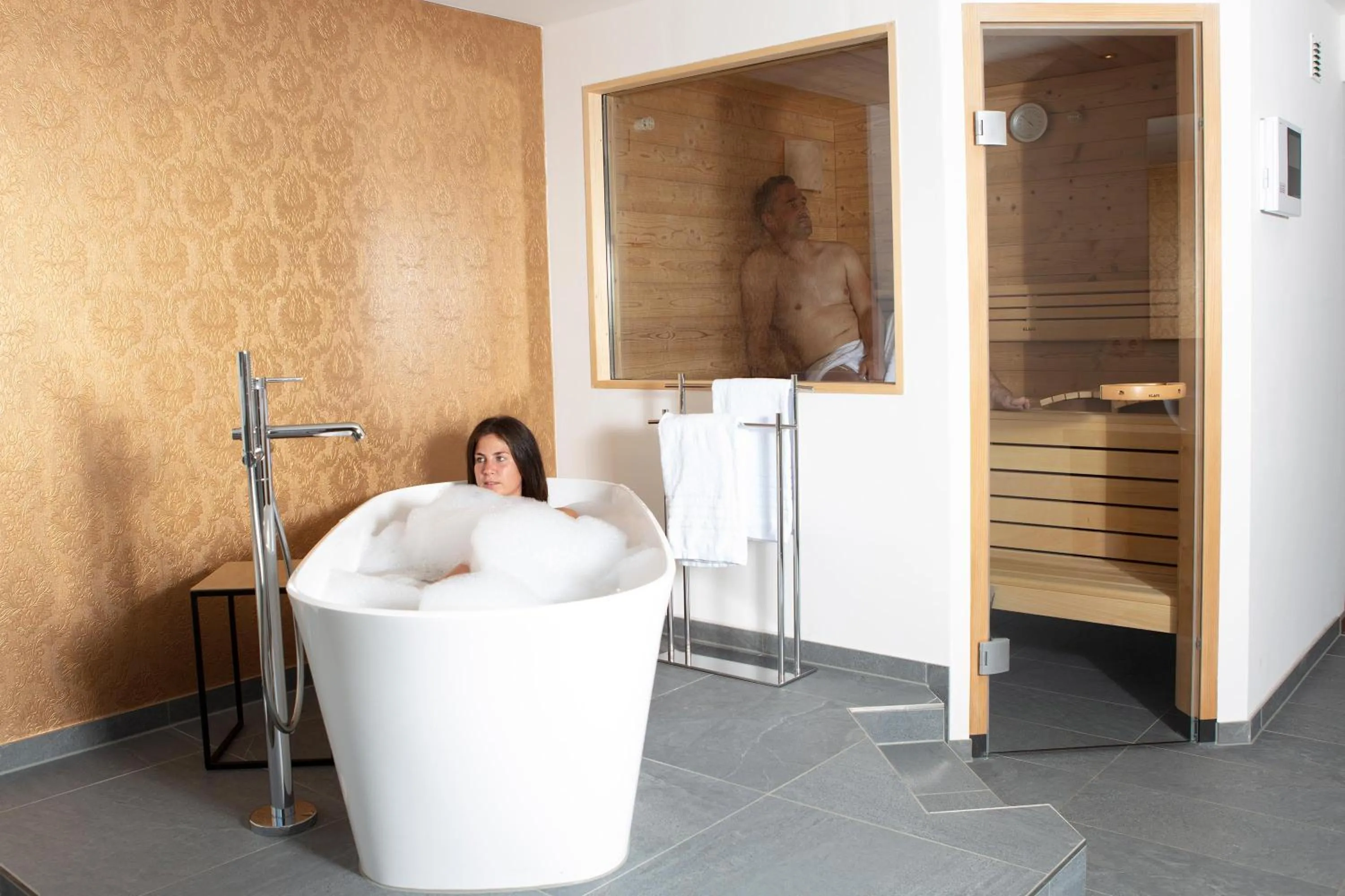 Sauna in Hotel Kühberg