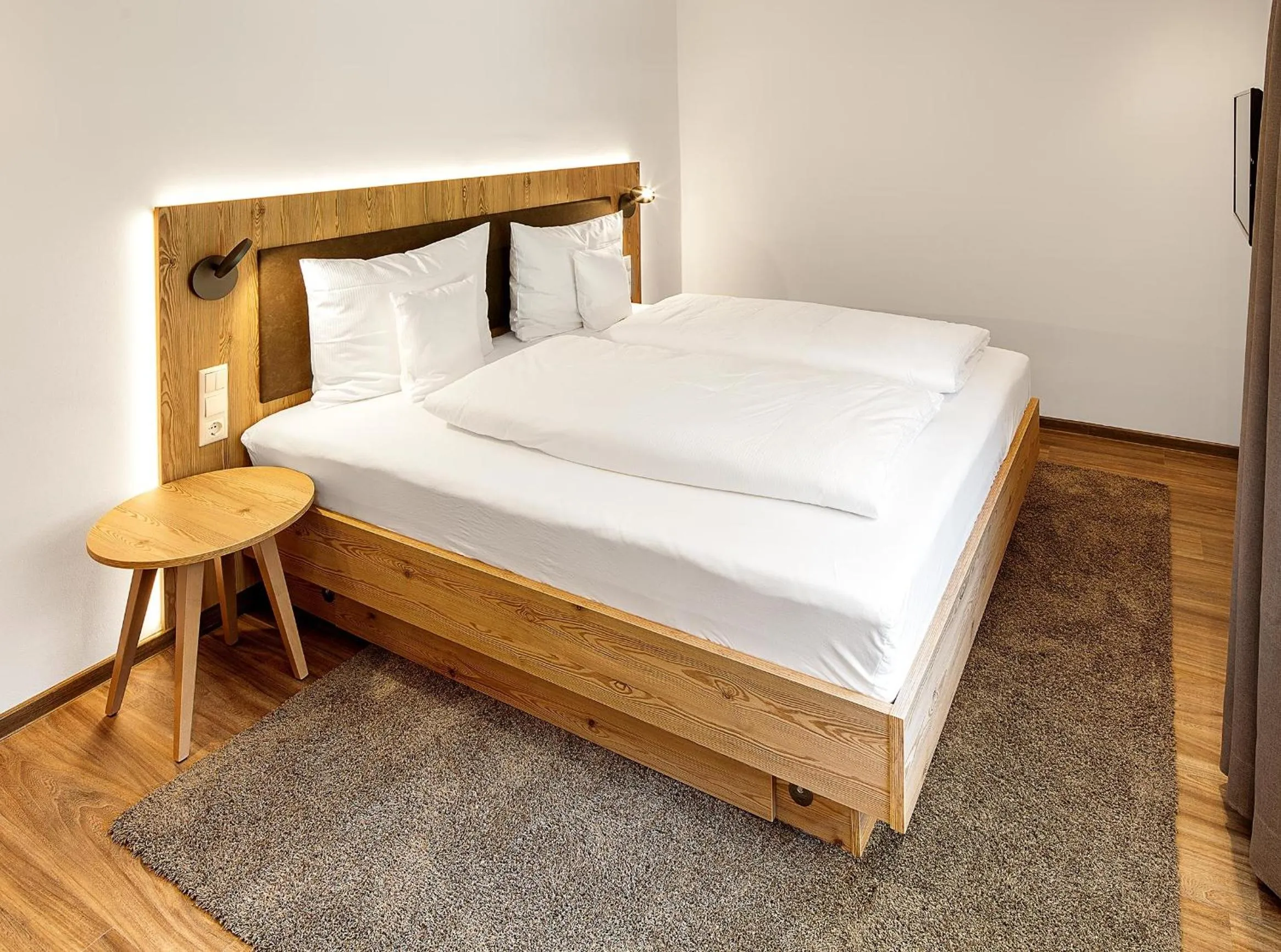 Bed in Hotel Kühberg