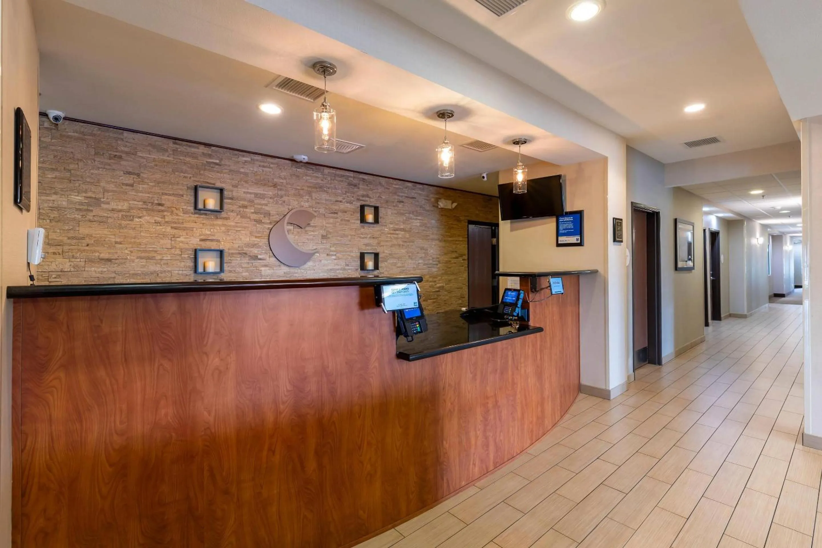 Lobby or reception in Comfort Inn & Suites Marion I-57