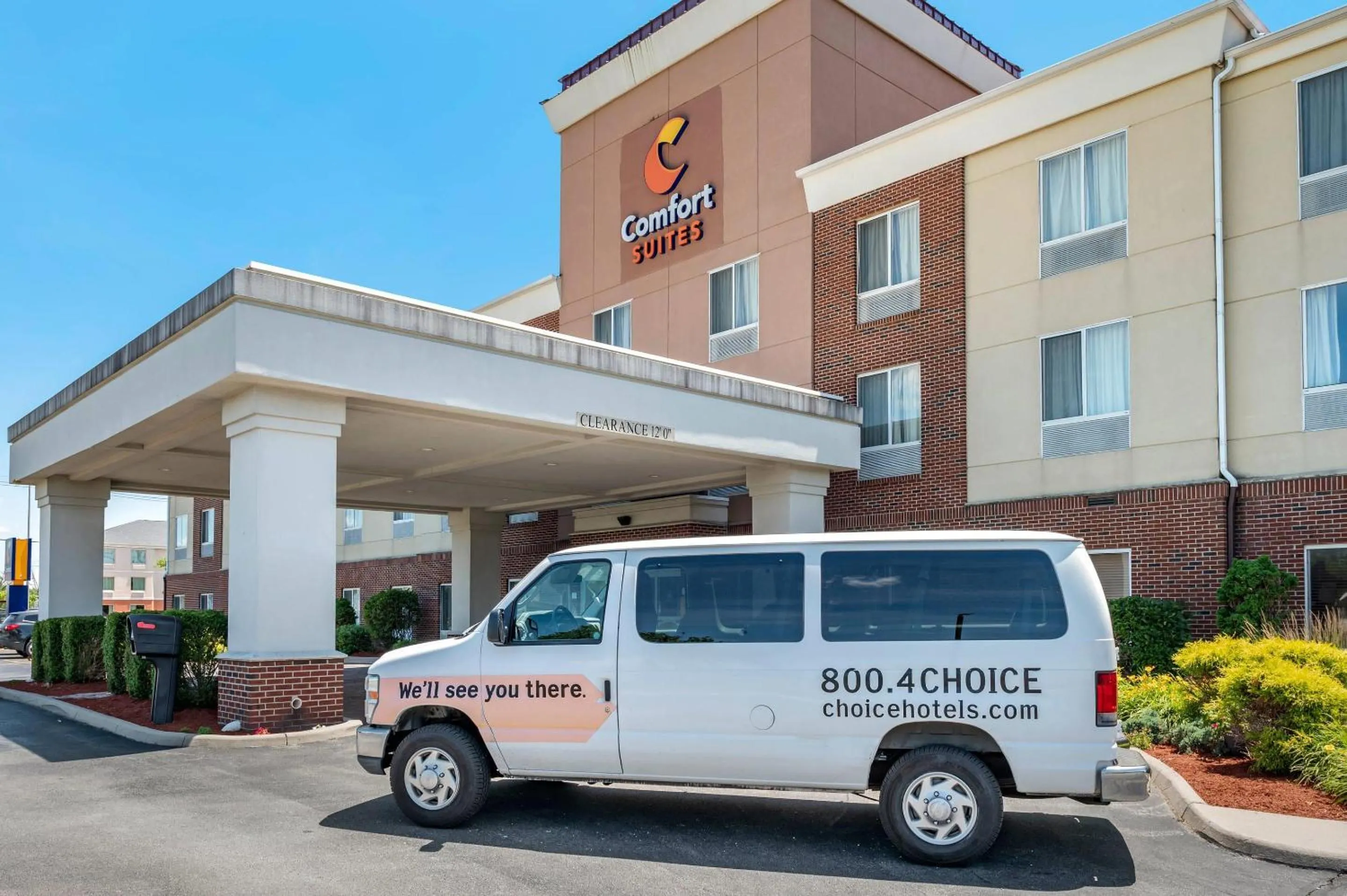 Property building in Comfort Suites Urbana Champaign, University Area