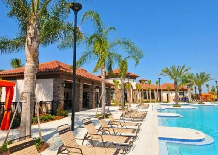 Pool view in Solterra Resort 11 Bed 9 baths