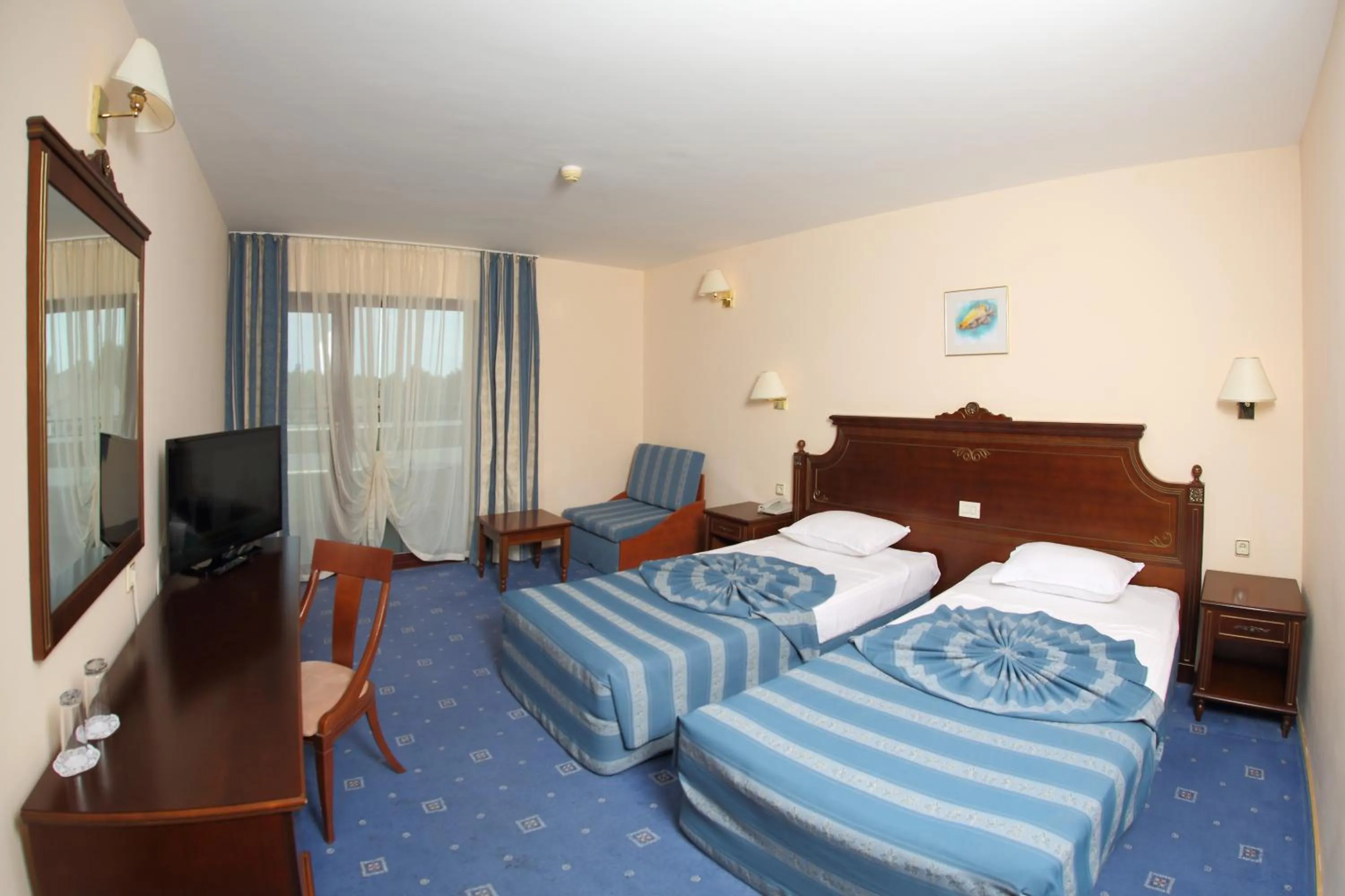 TV and multimedia, Bed in Duni Pelican Hotel - All Inclusive