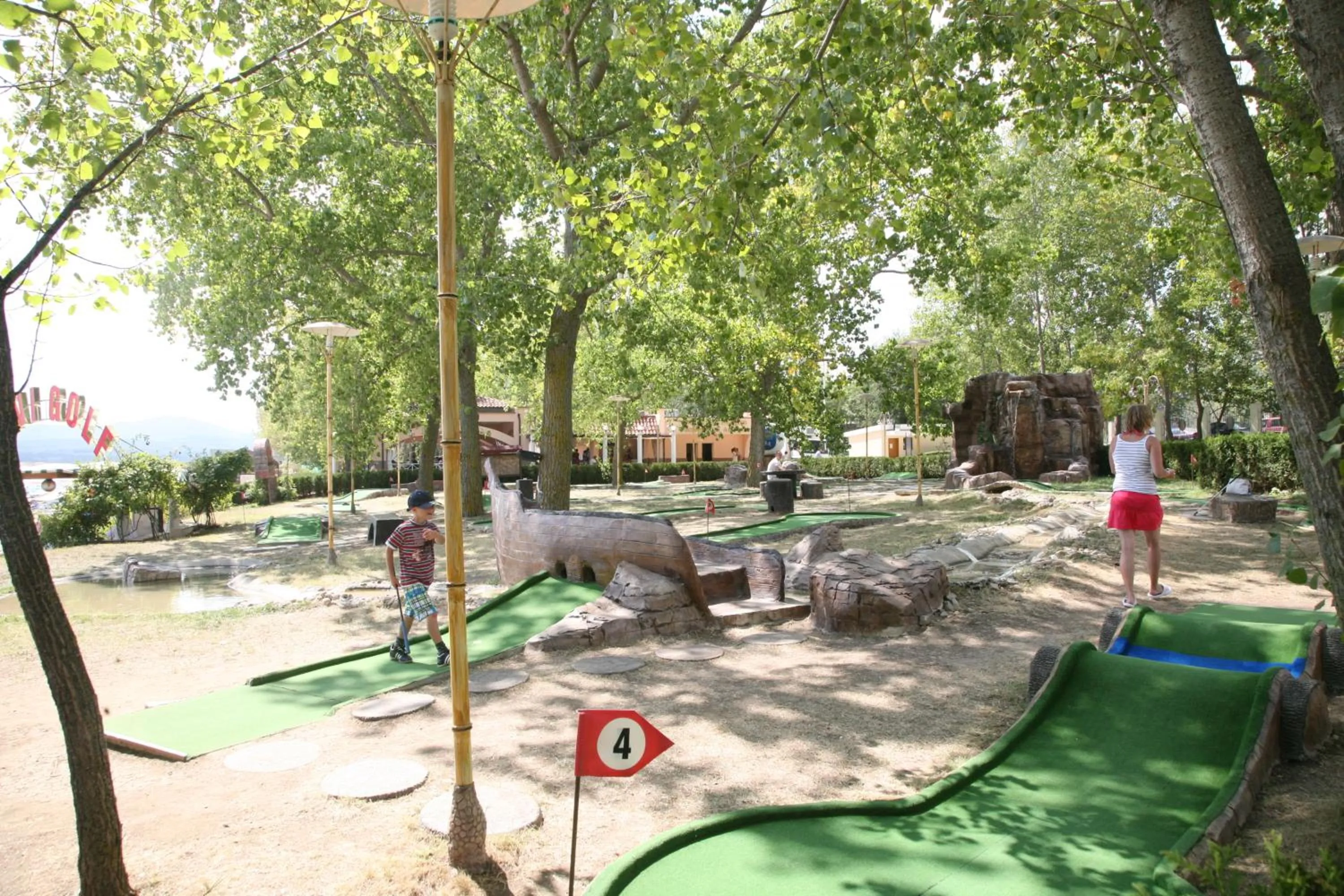 Minigolf in Duni Pelican Hotel - All Inclusive