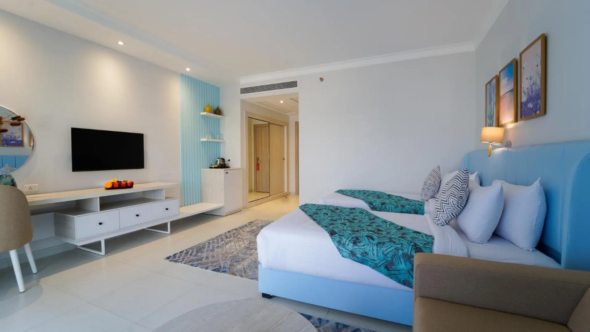 Photo of the whole room in SeaVille Beach Hotel by Elite Hotels & Resorts