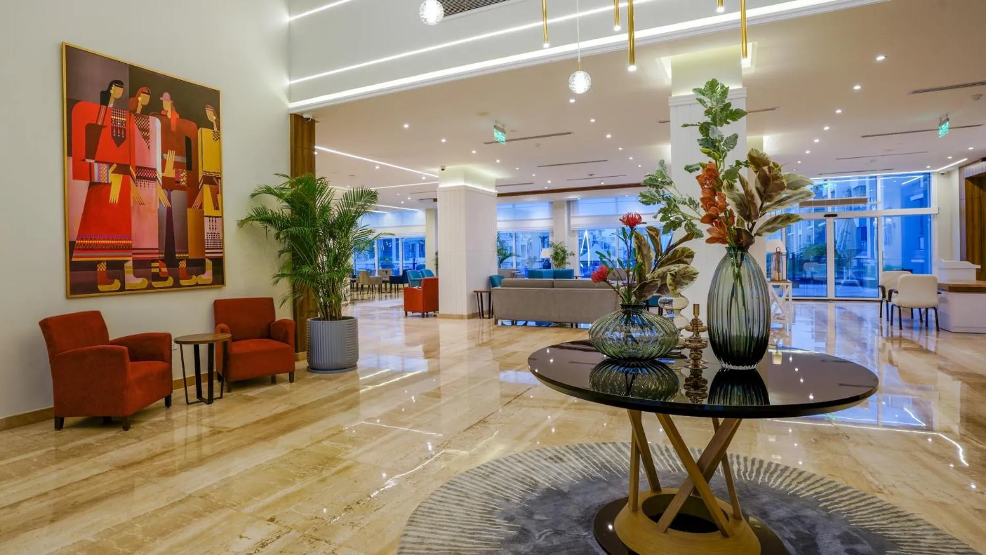 Seating area in SeaVille Beach Hotel by Elite Hotels & Resorts