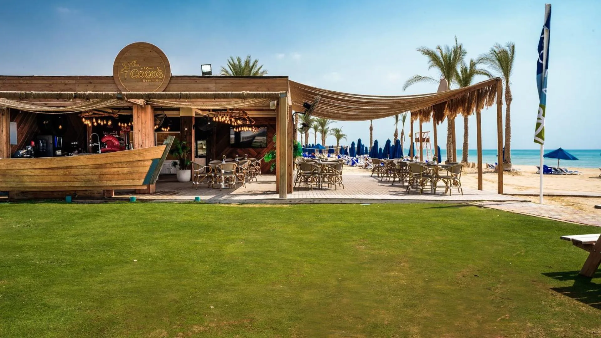 Garden in SeaVille Beach Hotel by Elite Hotels & Resorts