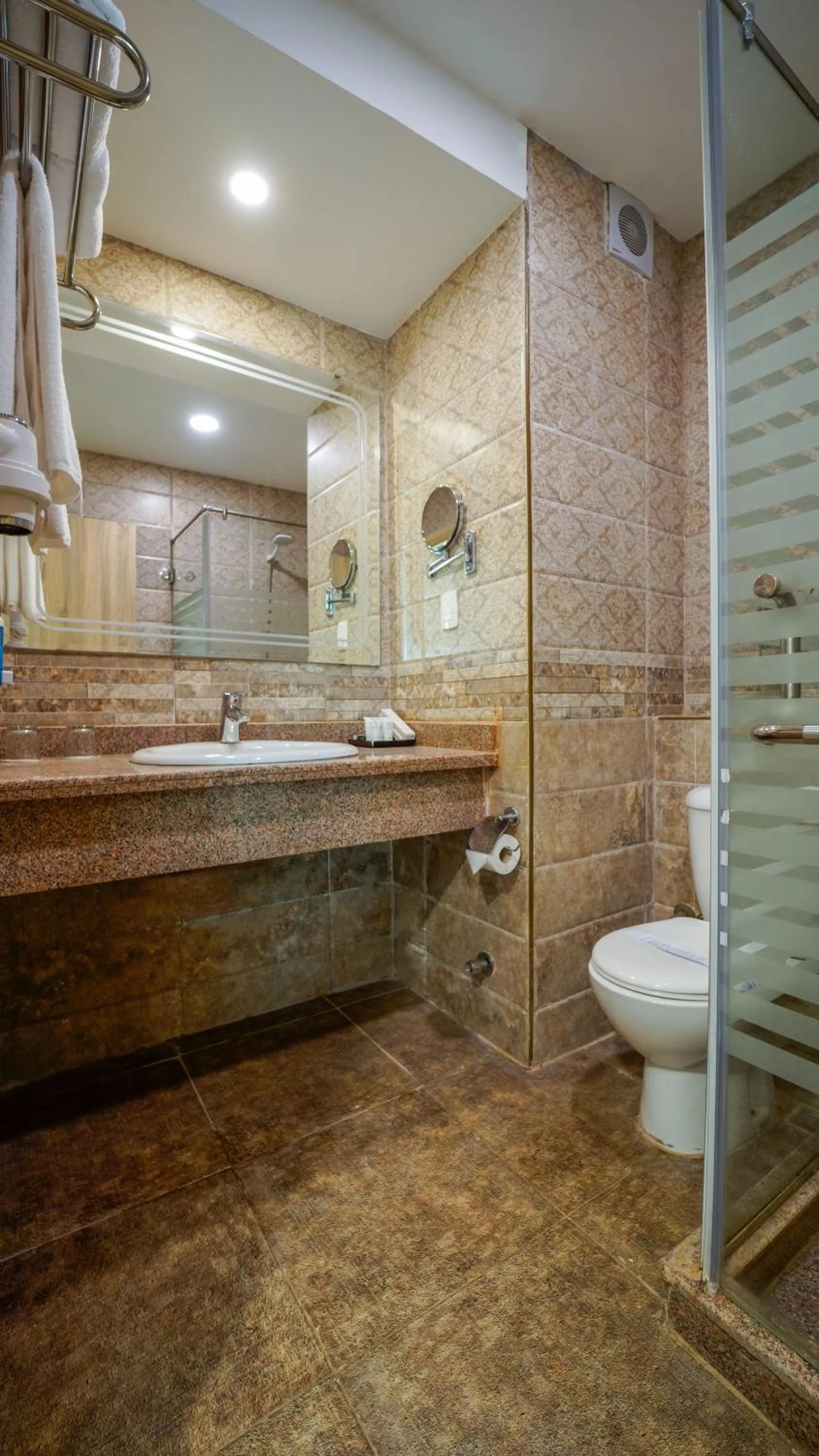 Shower in SeaVille Beach Hotel by Elite Hotels & Resorts