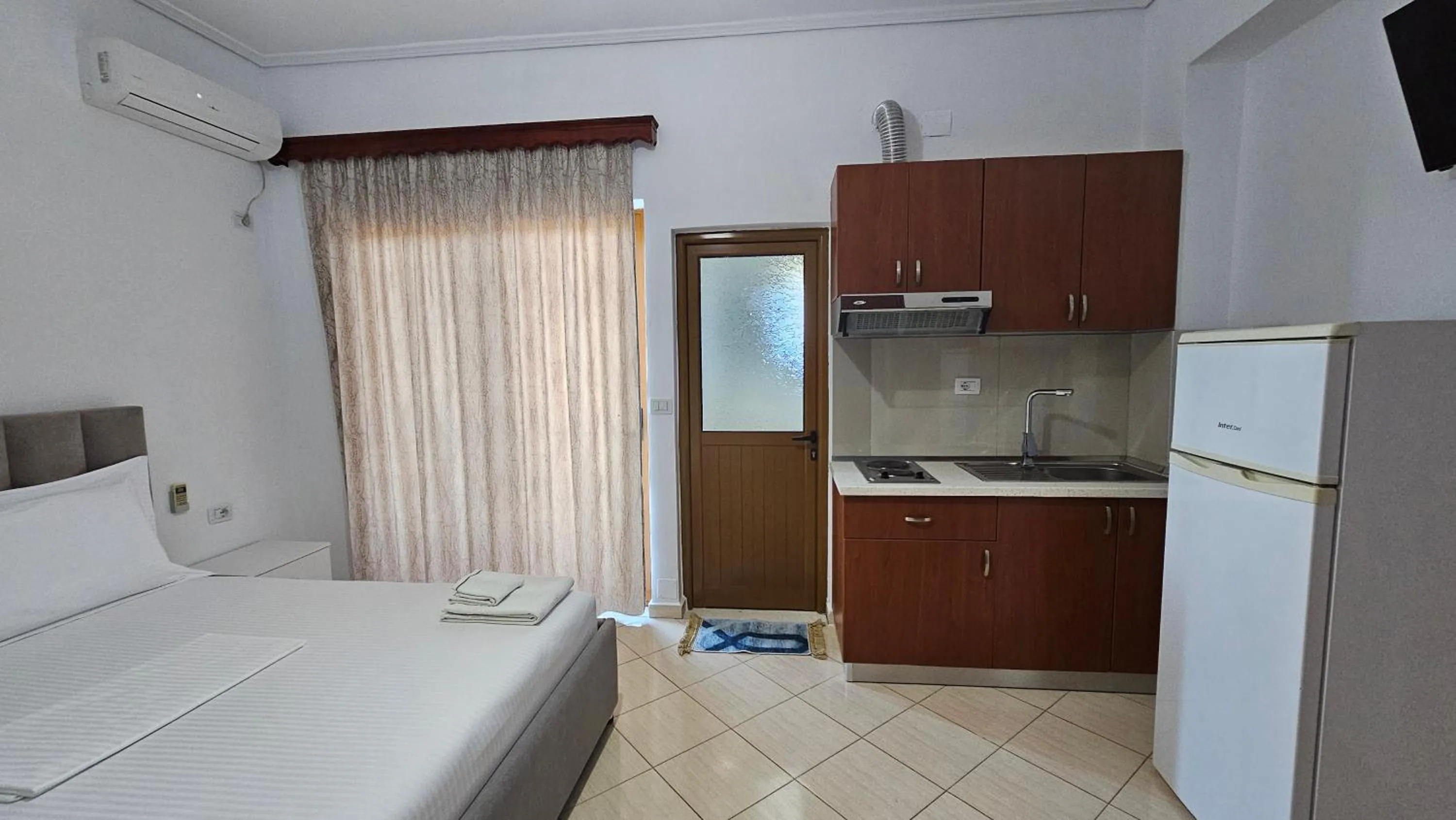 Kitchen or kitchenette, Bed in Vila Malo