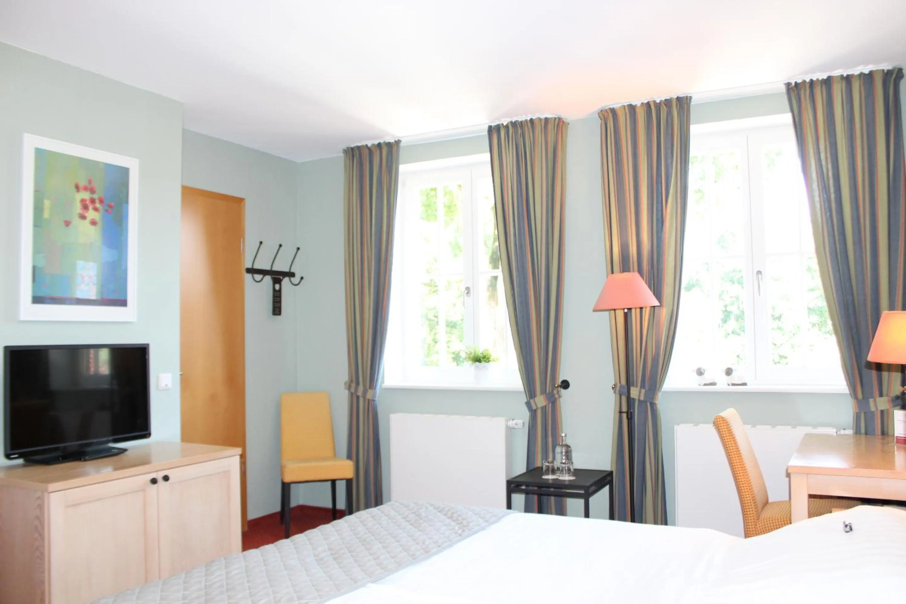 Bedroom, Bed in Landgasthof Wildwasser