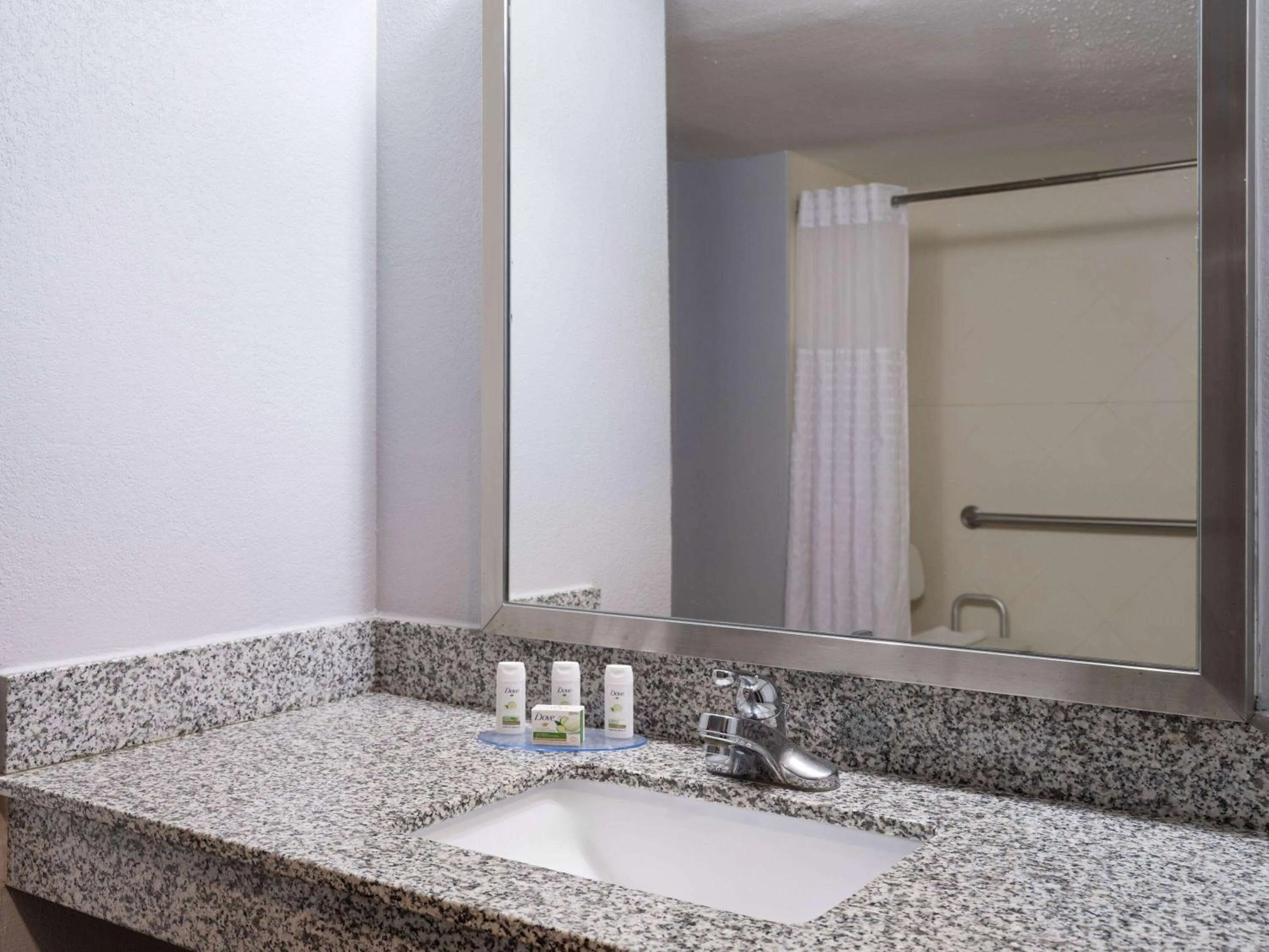 Bathroom in Baymont by Wyndham Indianapolis East