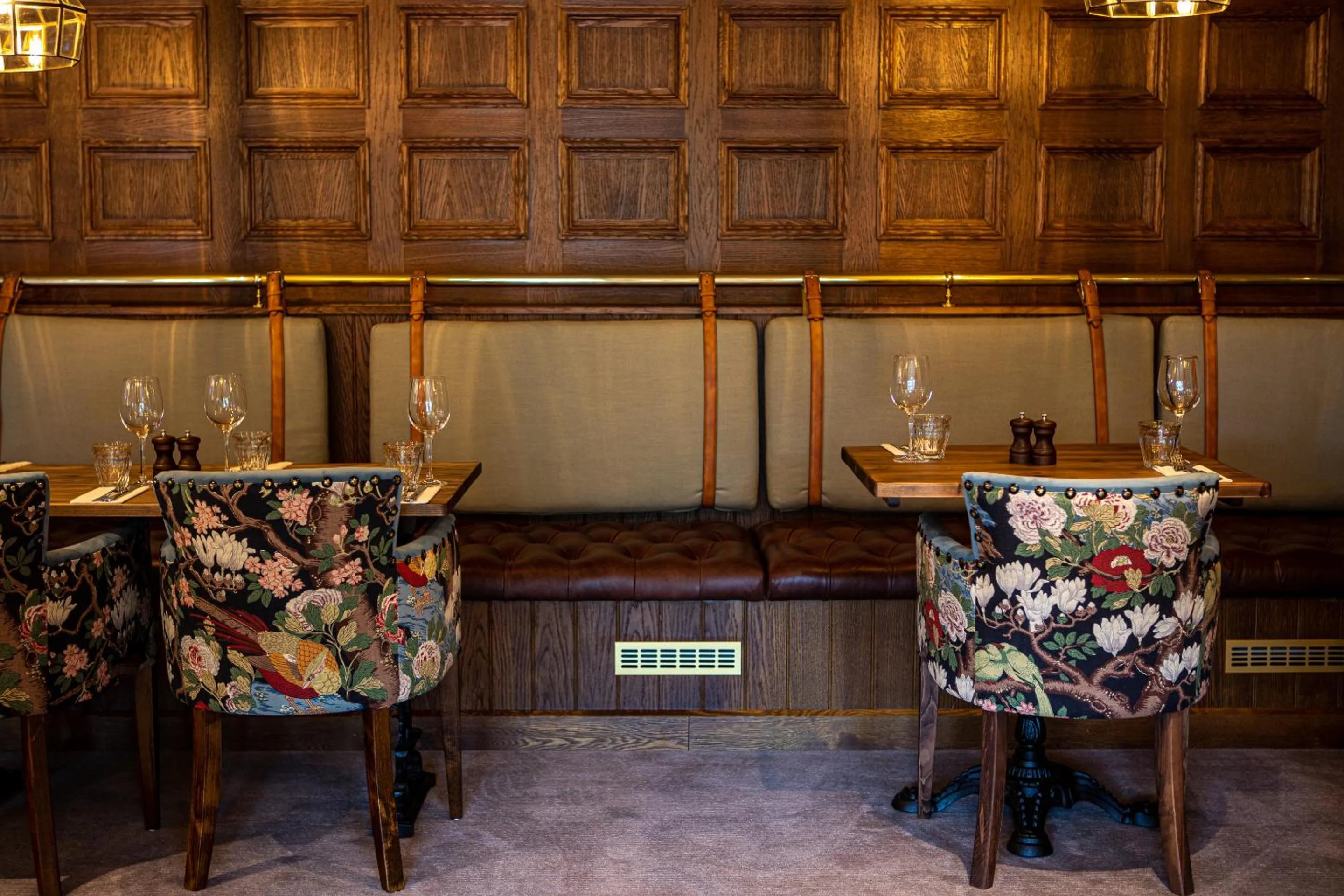 Dining area in The Filly Inn