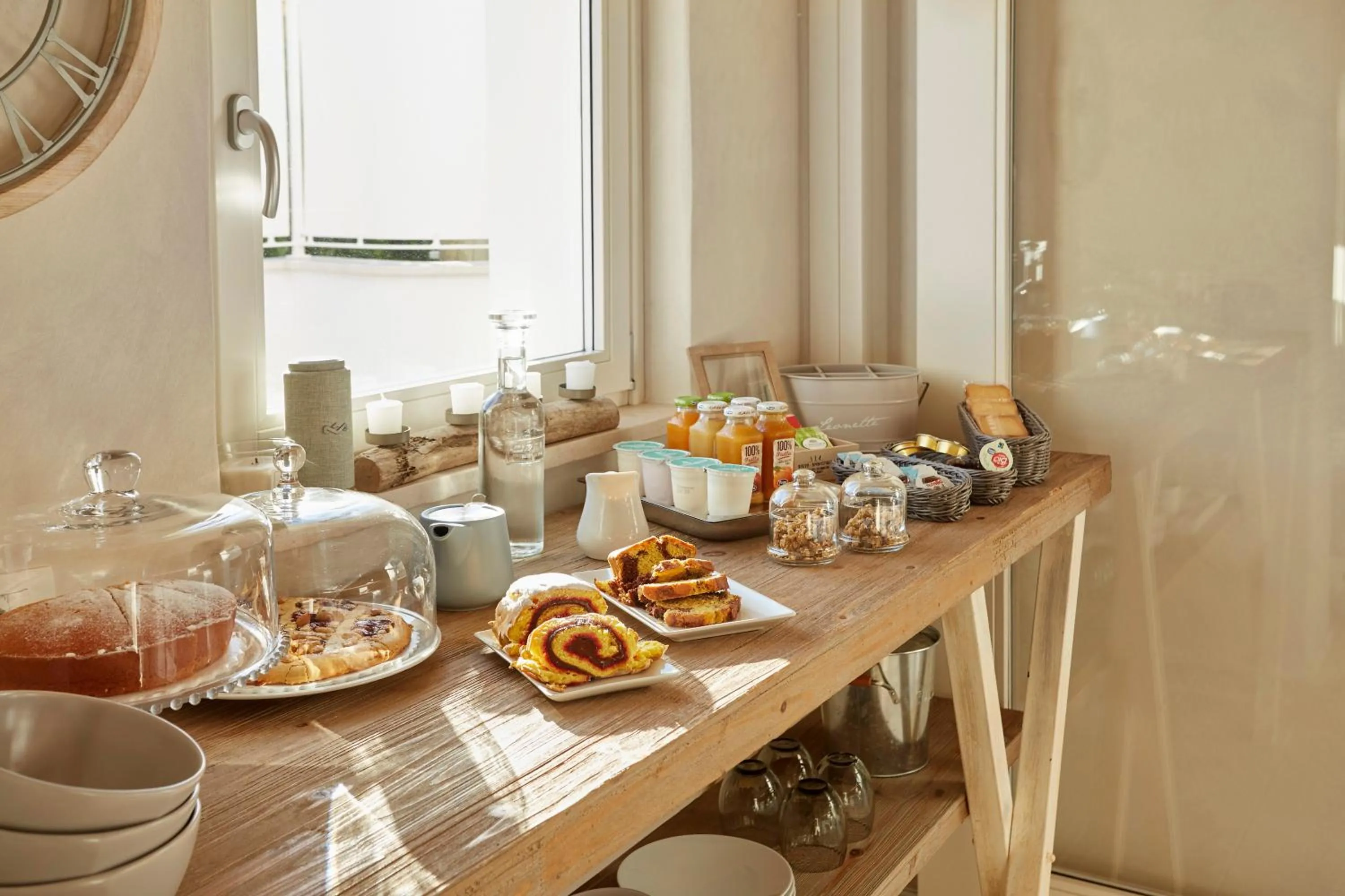 Food and drinks in Nilù relais