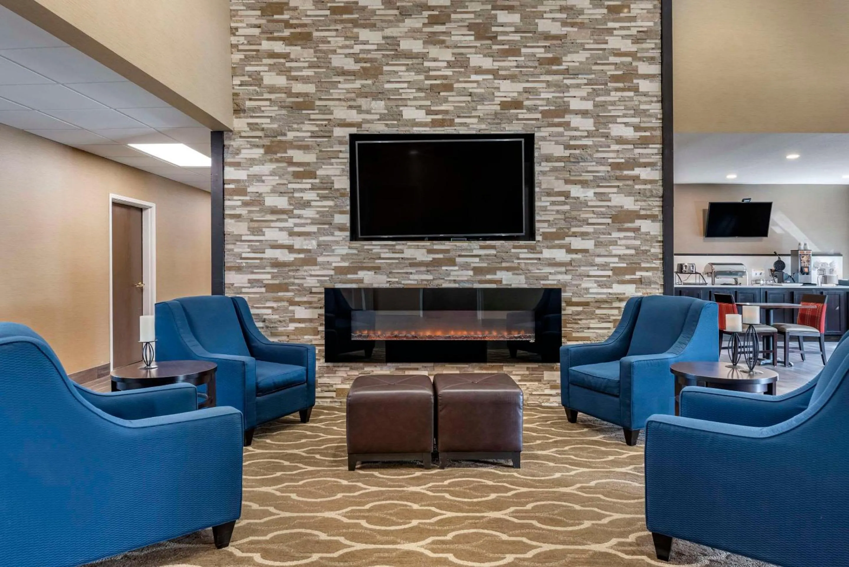 Lobby or reception in Comfort Inn Crawfordsville