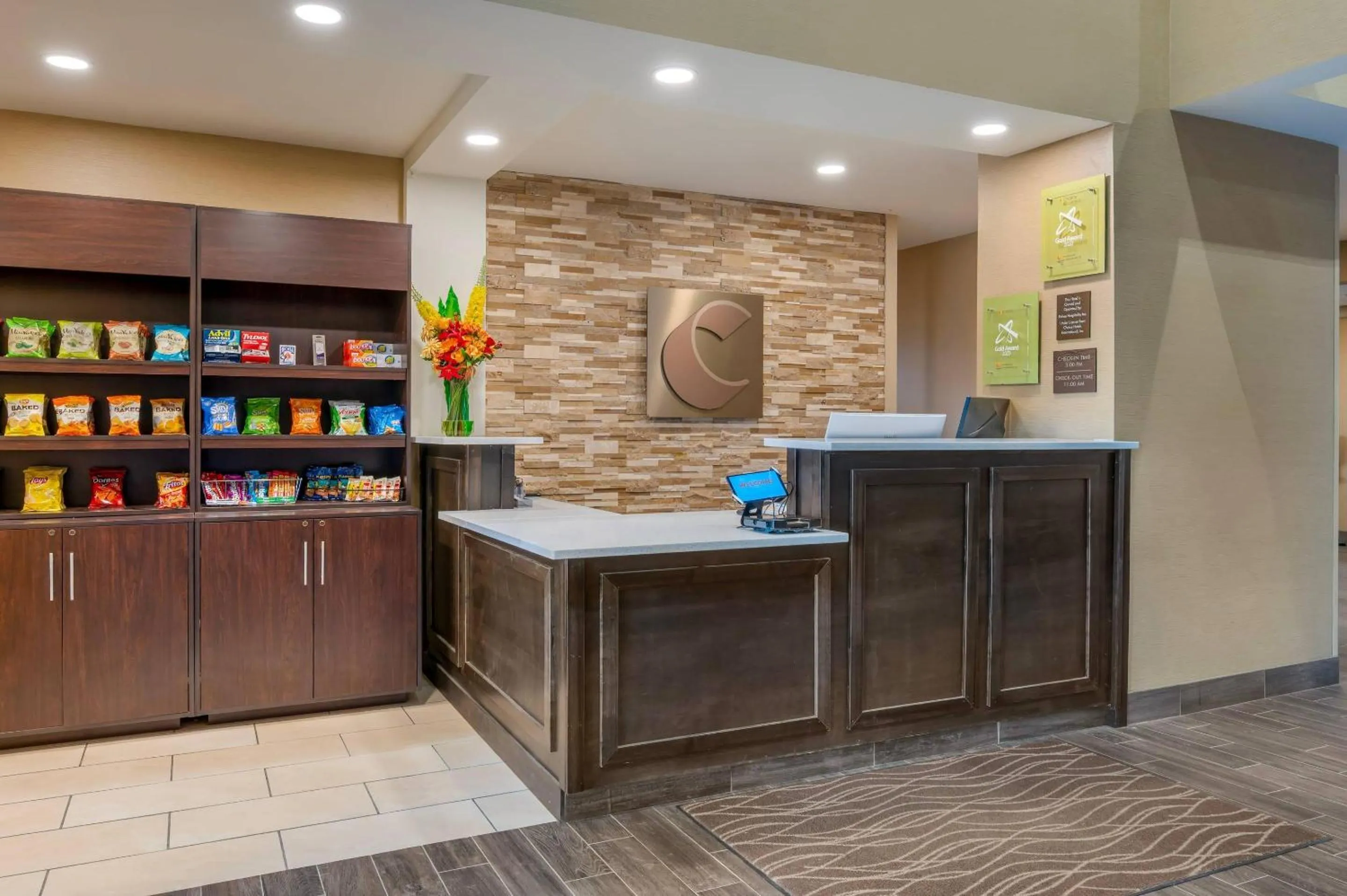 Lobby or reception in Comfort Inn Crawfordsville