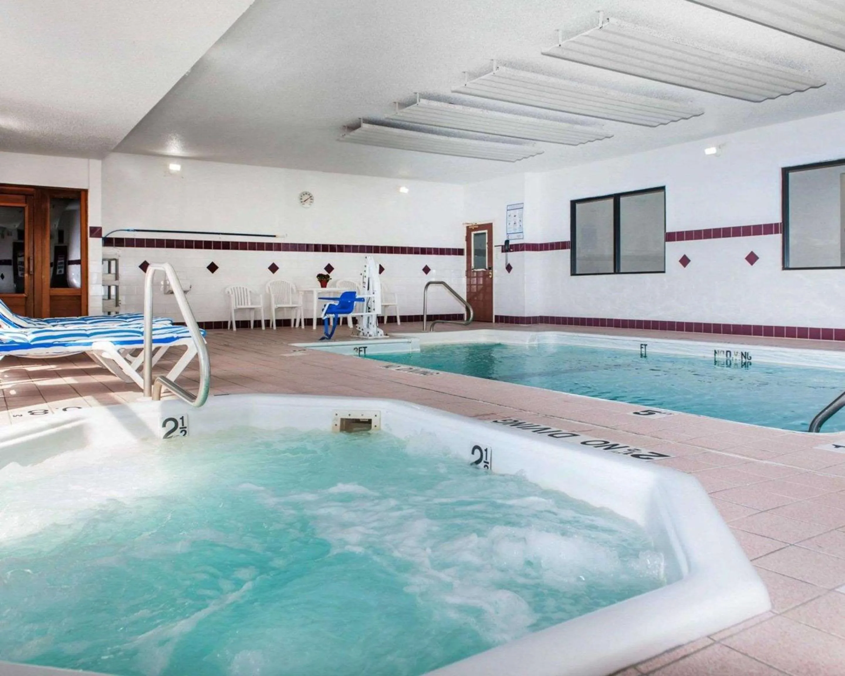 On site in Sleep Inn Elkhart North